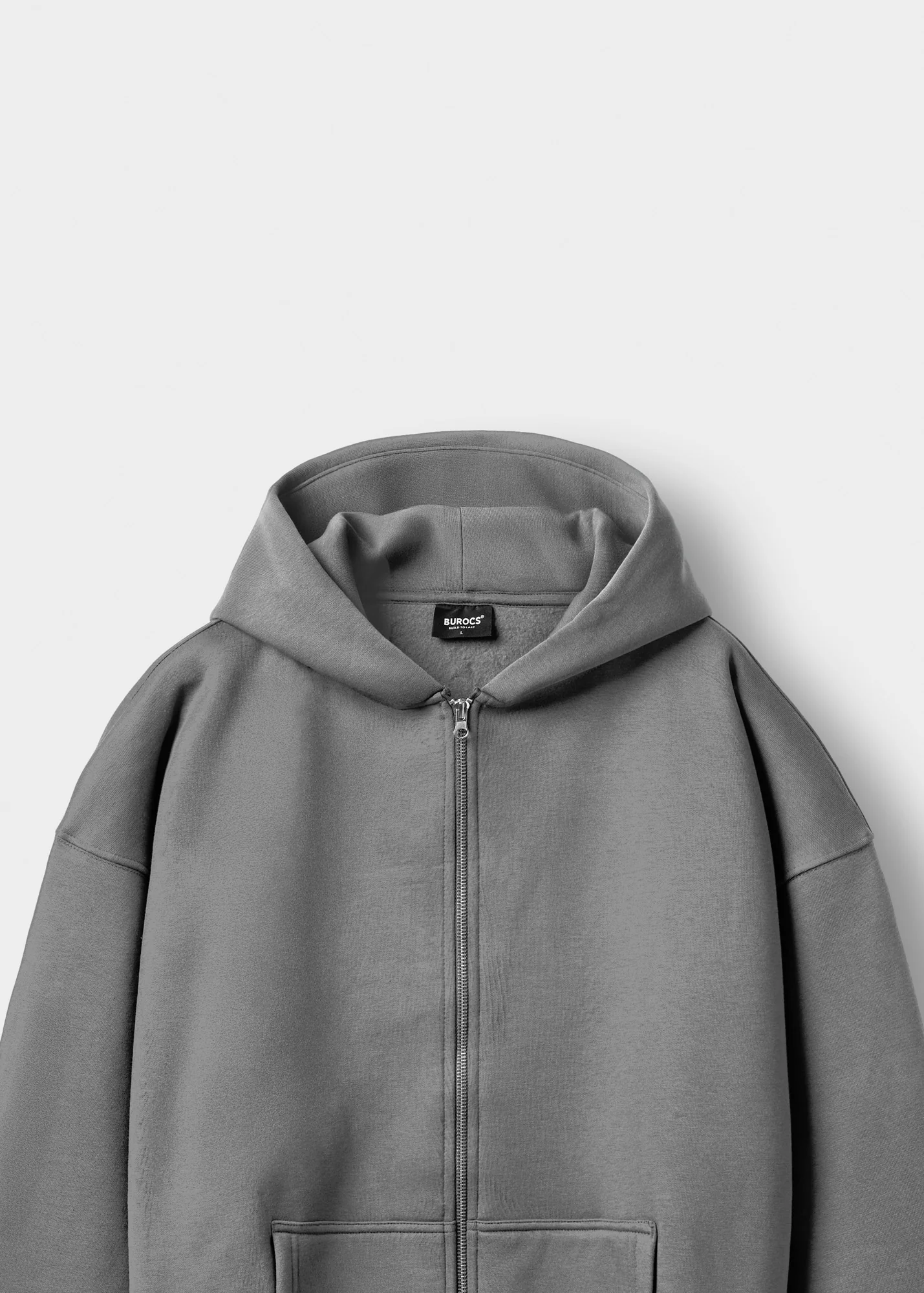 Basic Zip Hoodie - Image 3