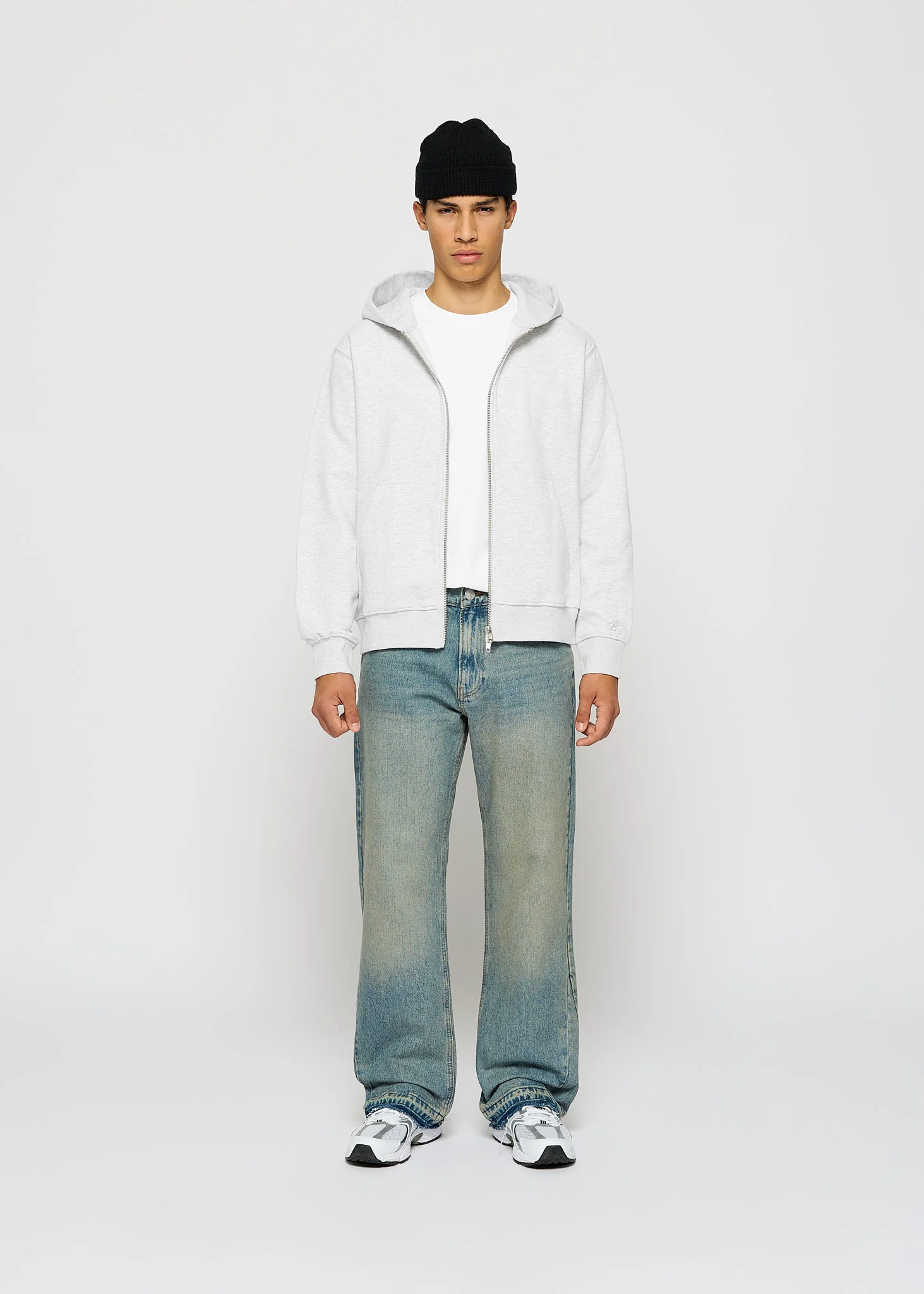 Basic Zip Hoodie - Image 5