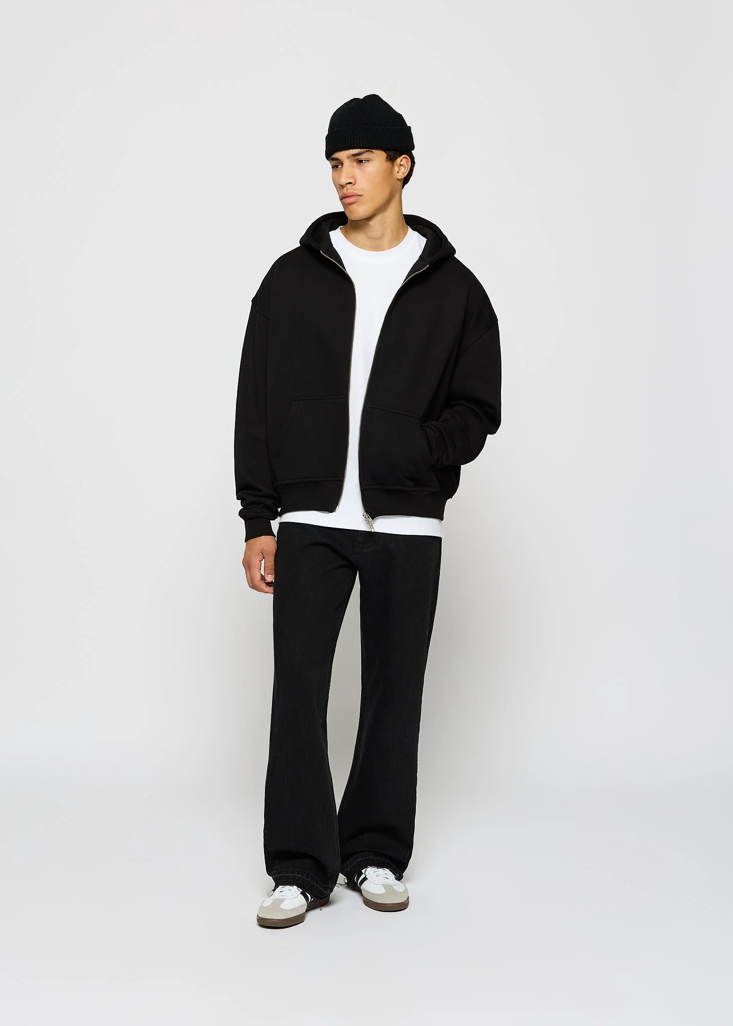 Basic Zip Hoodie - Image 5