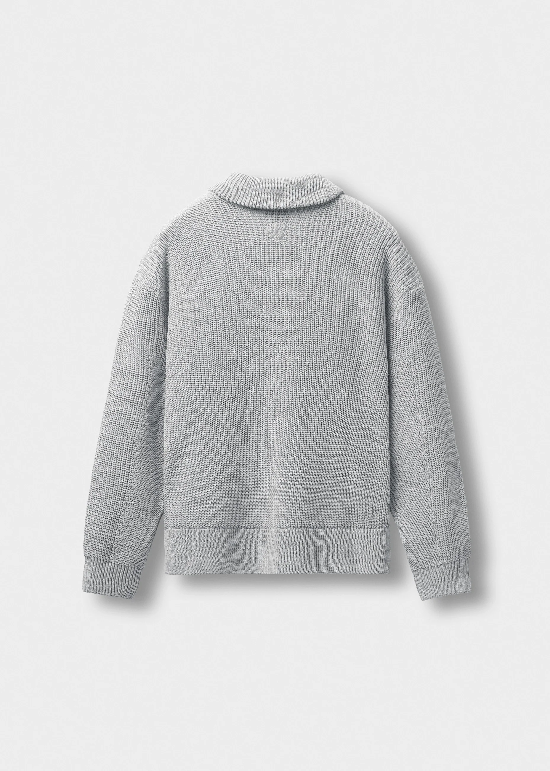 Chunky Knit Zip Jacket - Image 2