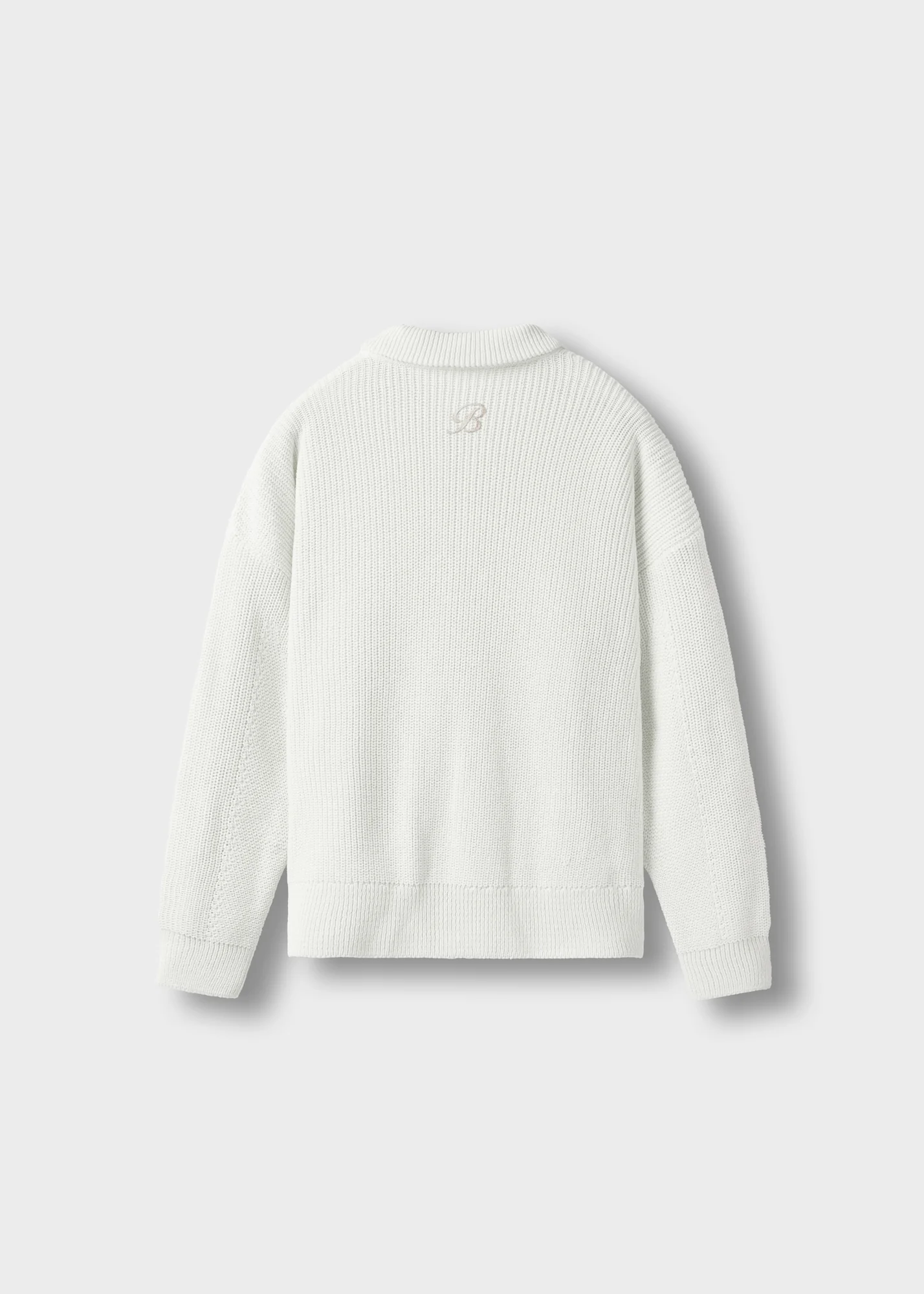 Chunky Knit Zip Jacket - Image 2
