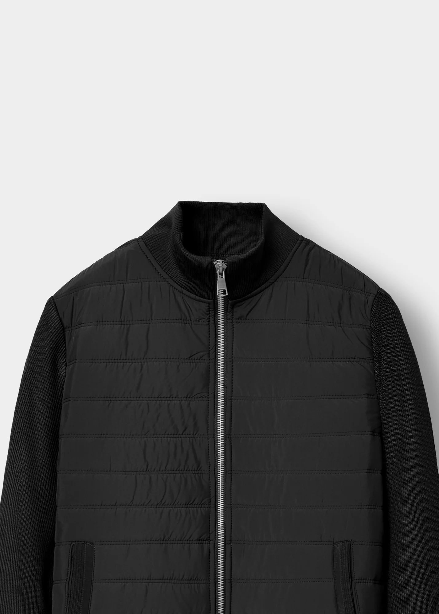 Contrast Padded Jacket - Image 3