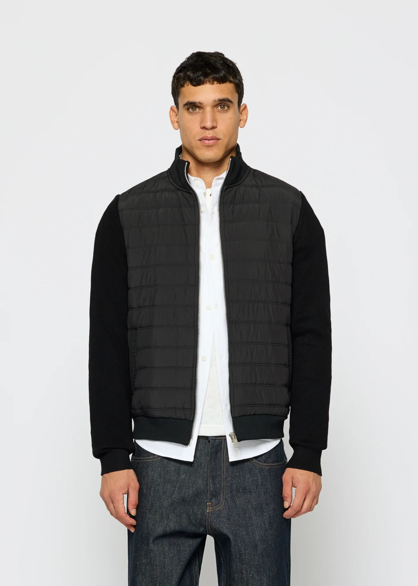 Contrast Padded Jacket - Image 4