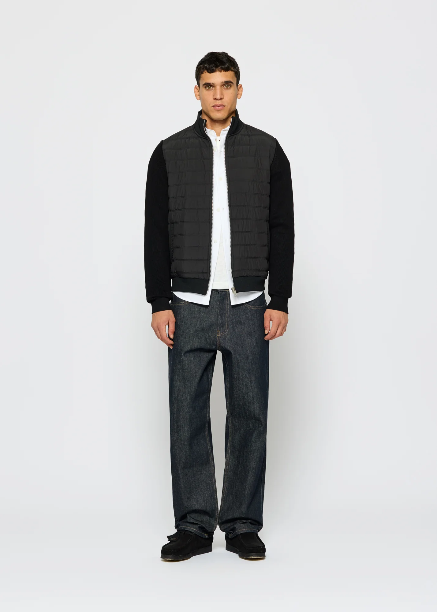Contrast Padded Jacket - Image 5