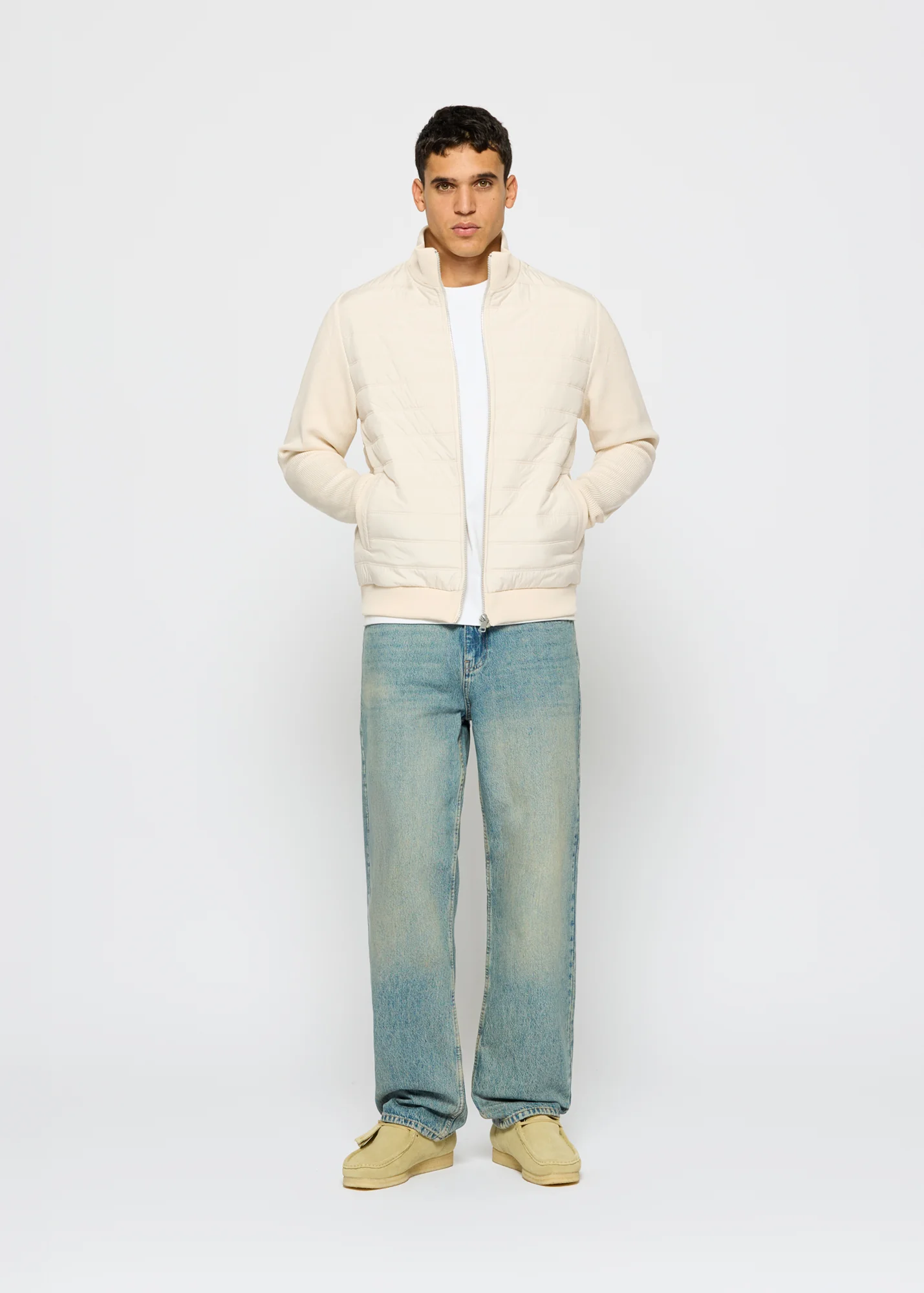 Contrast Padded Jacket - Image 5