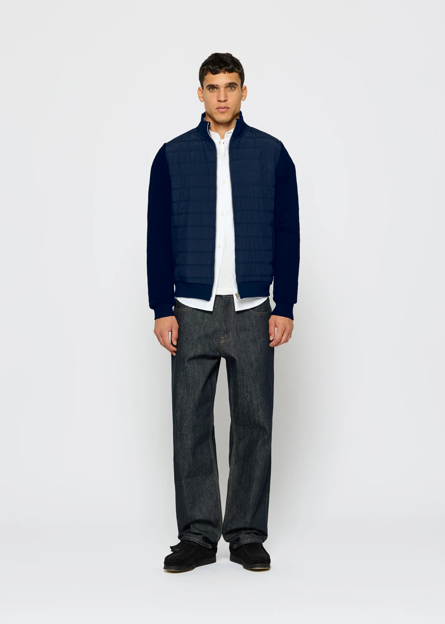 Contrast Padded Jacket - Image 5