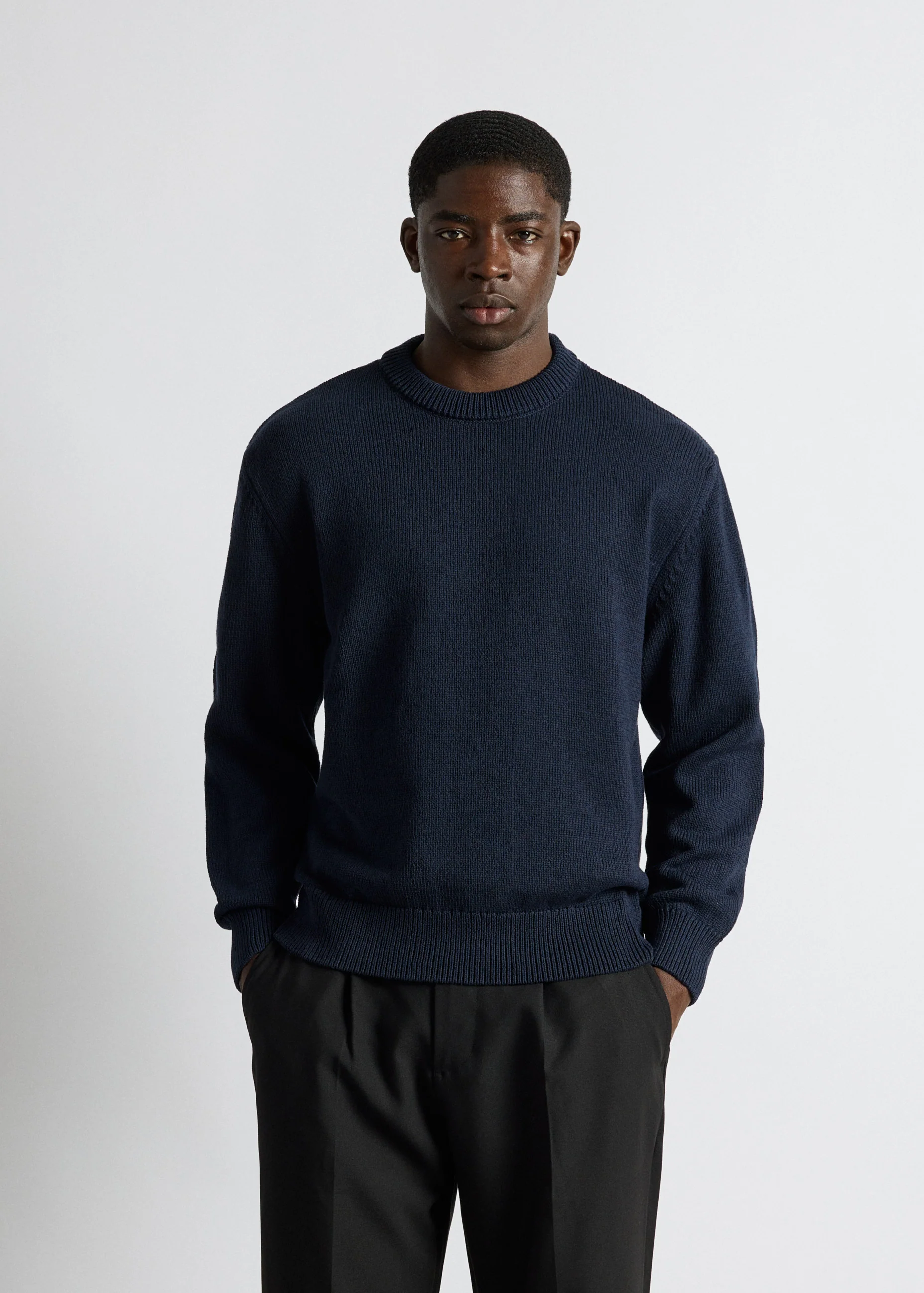 Cotton Crewneck Sweater - Image 3