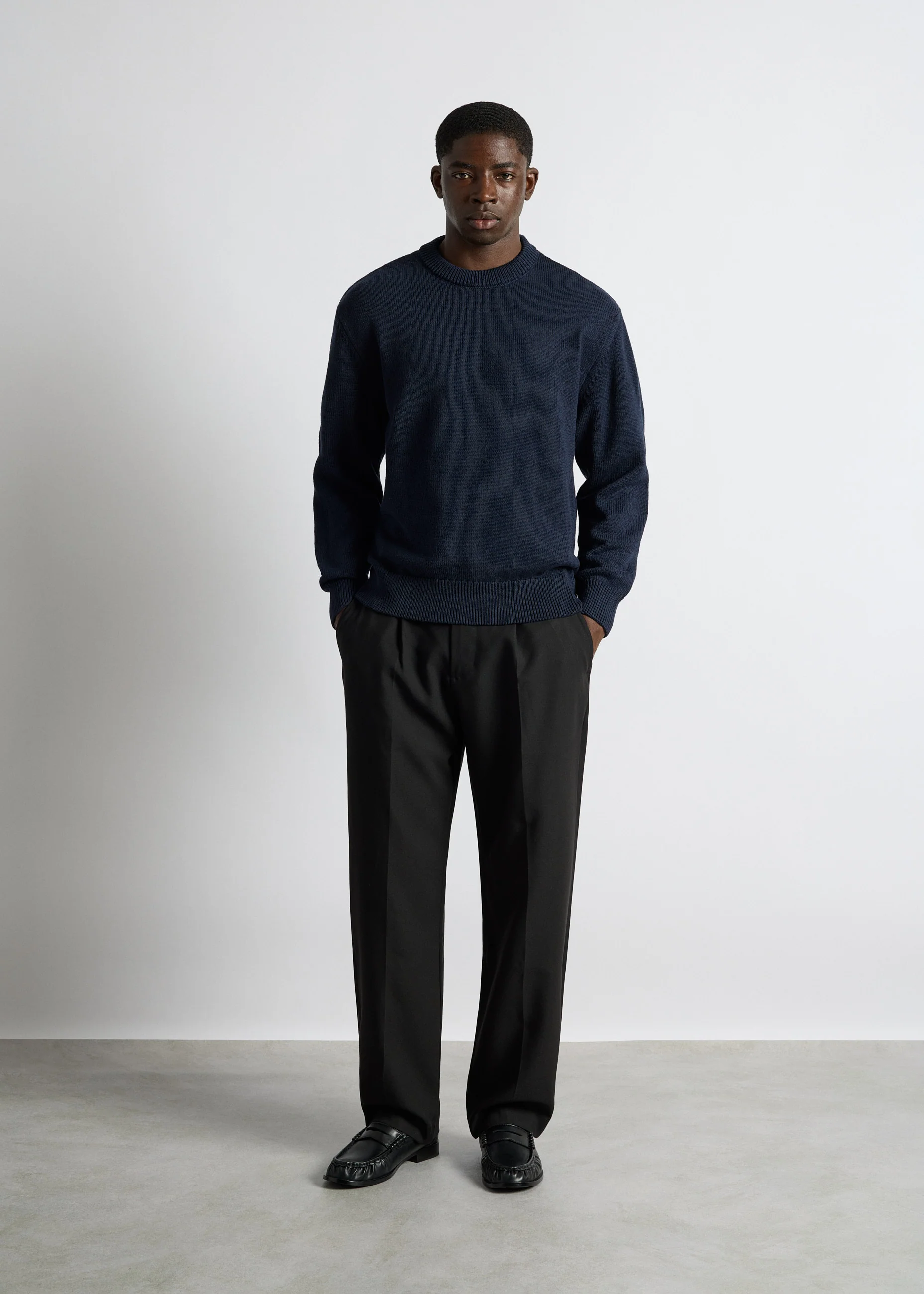 Cotton Crewneck Sweater - Image 4