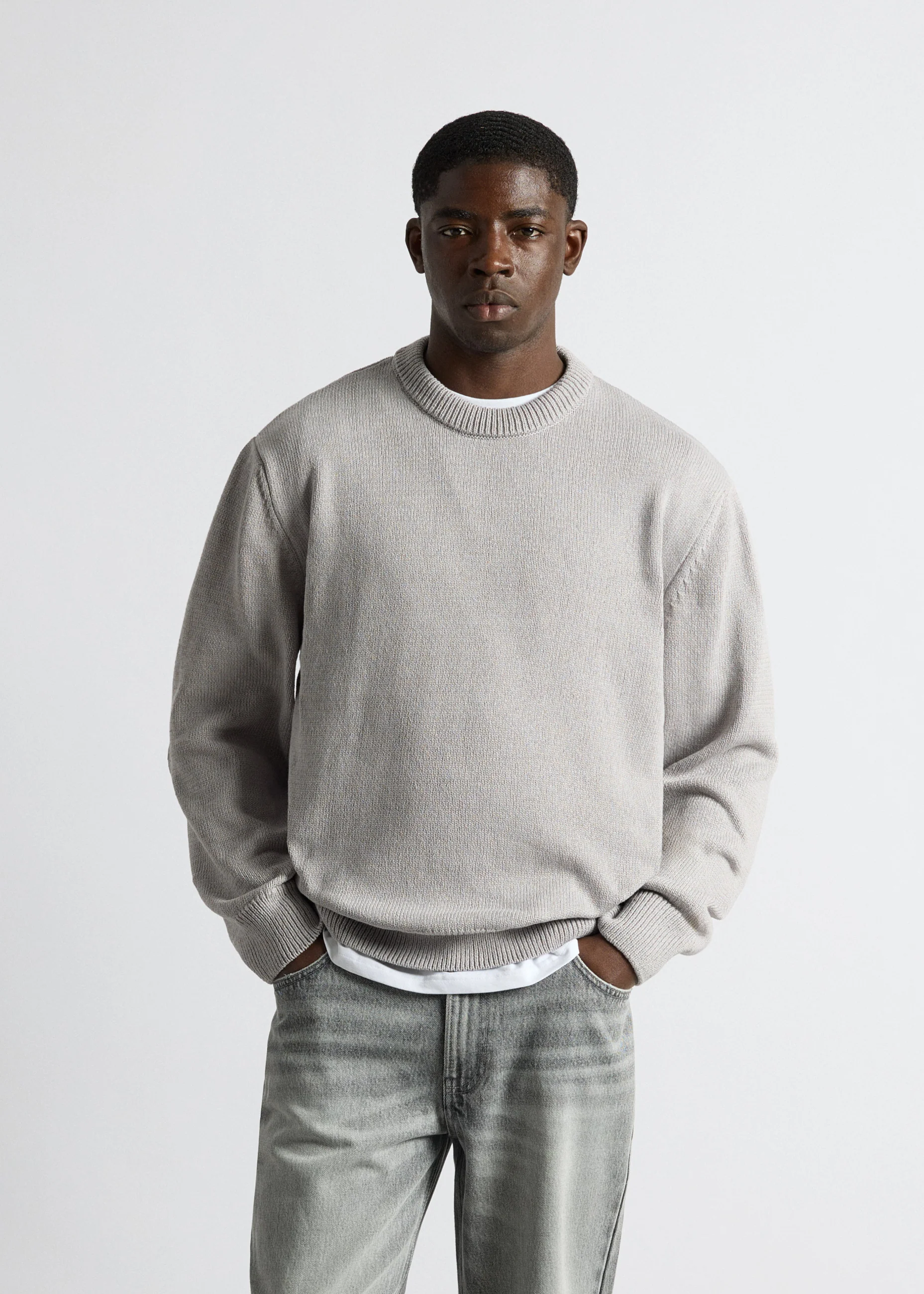 Cotton Crewneck Sweater - Image 3