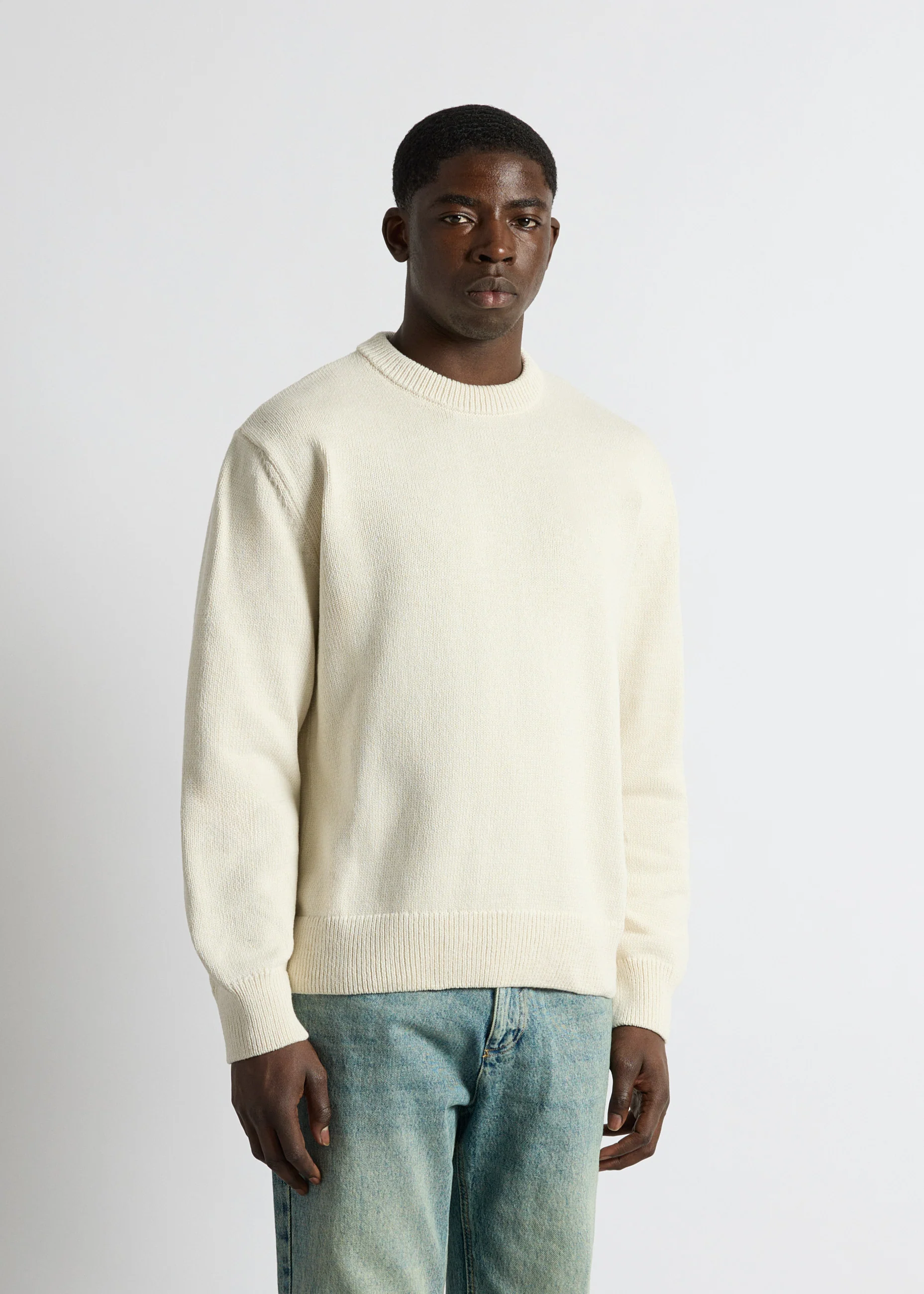 Cotton Crewneck Sweater - Image 3