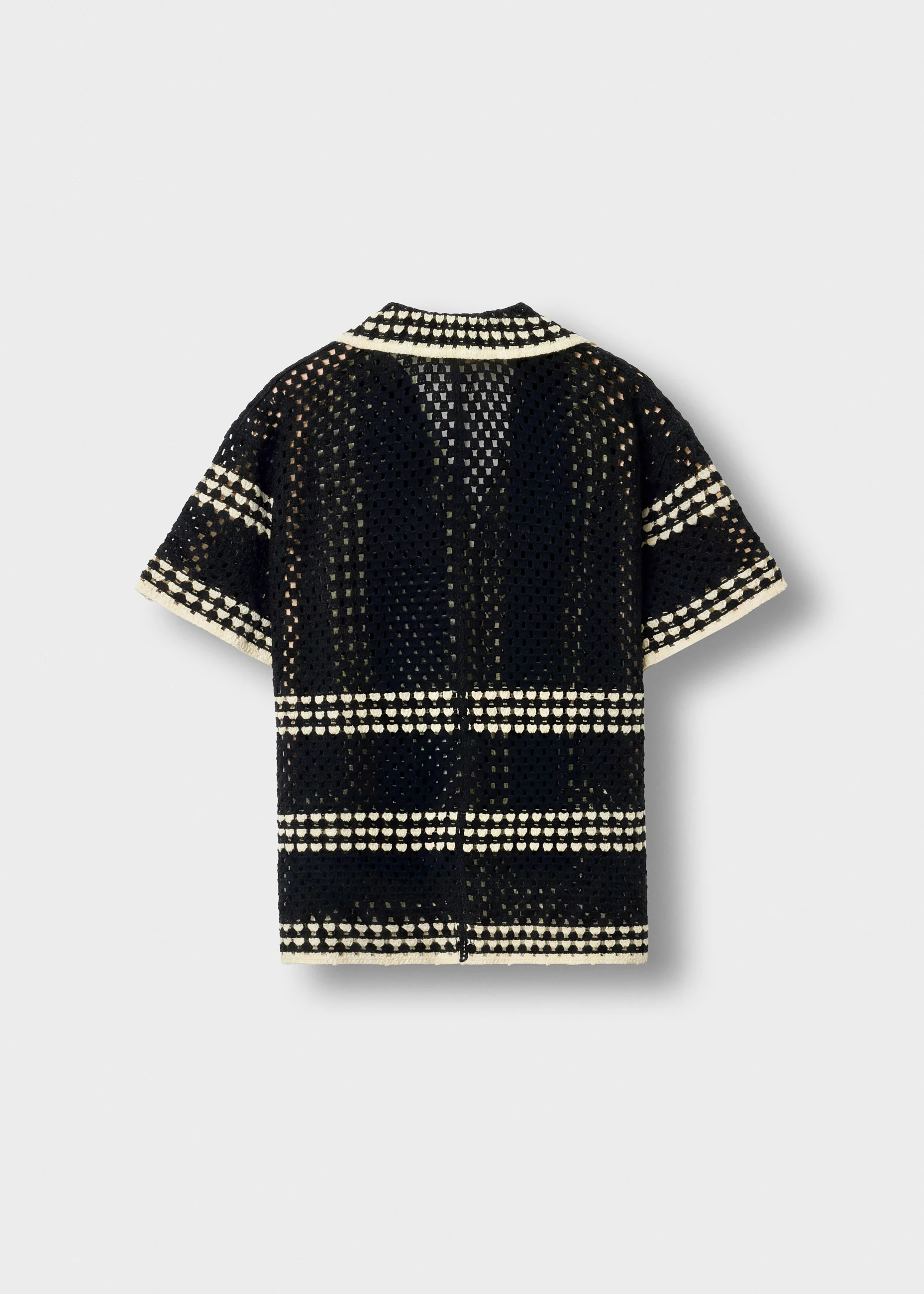 Crochet Bicolor Shirt - Image 2