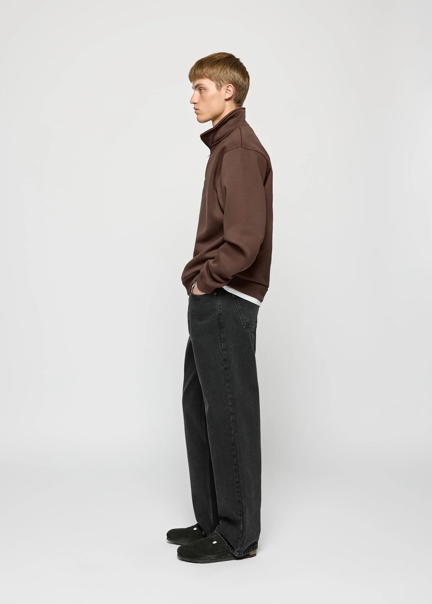 Essential Mock Neck Zip - Image 6