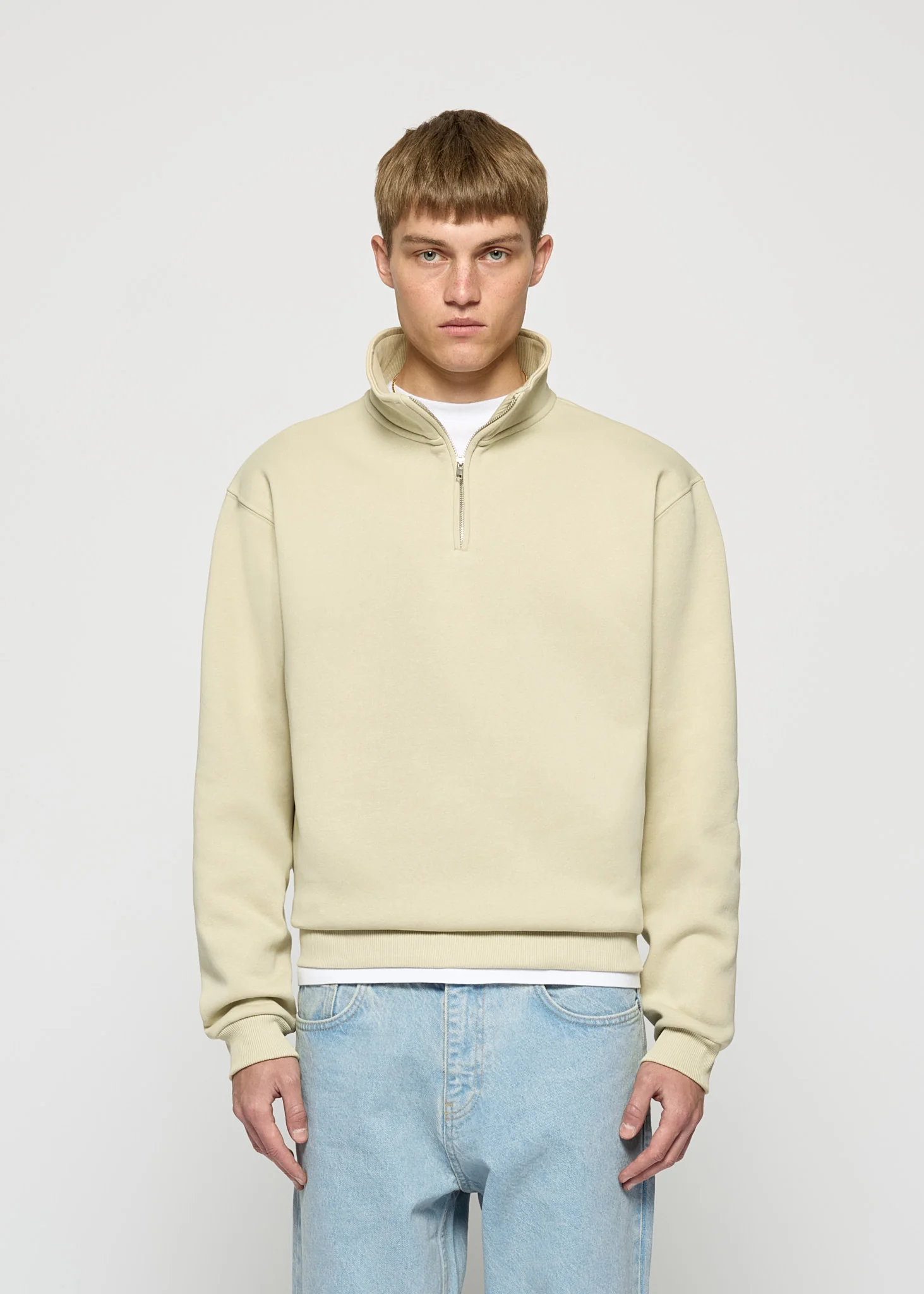Essential Mock Neck Zip - Image 4