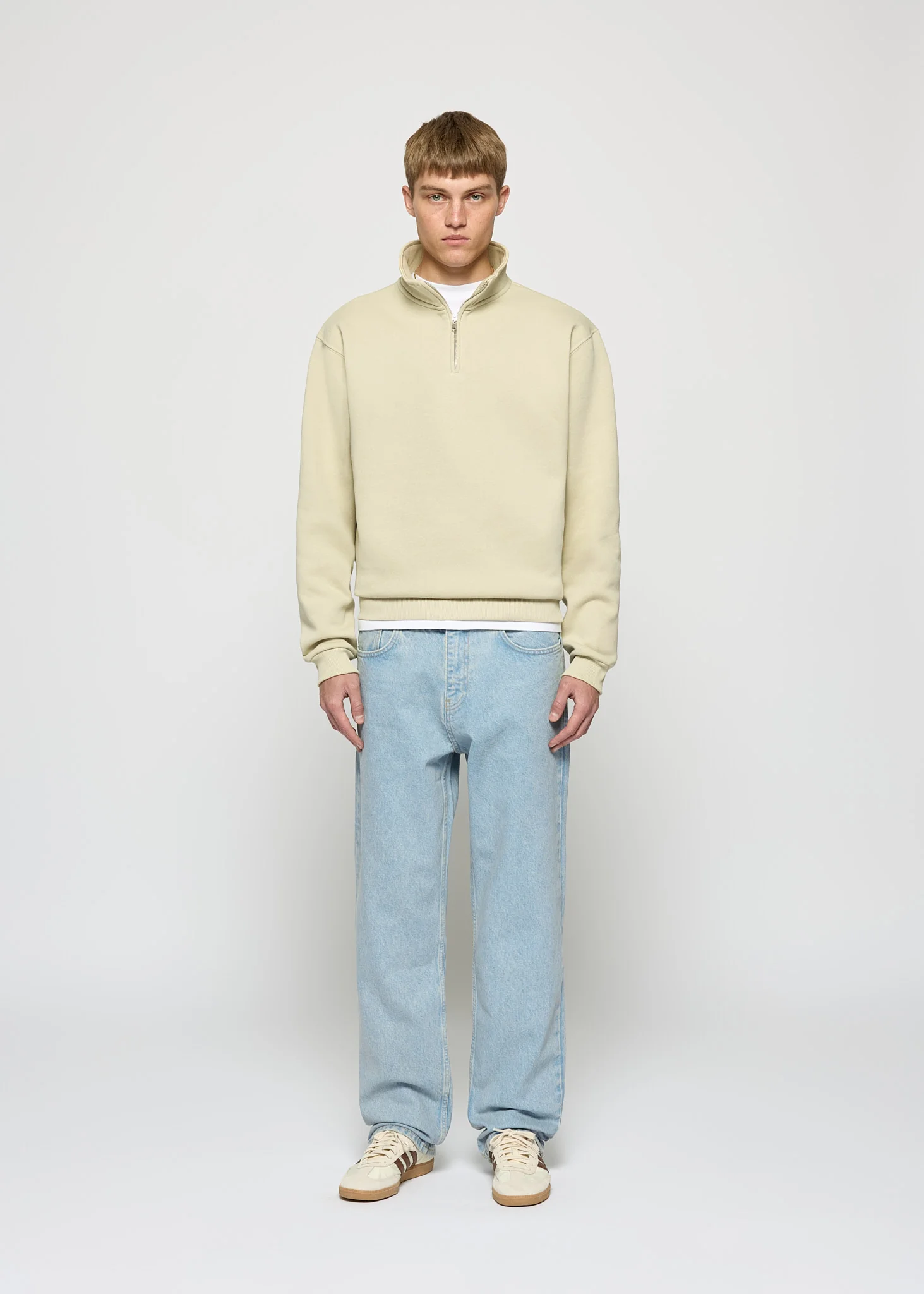 Essential Mock Neck Zip - Image 5