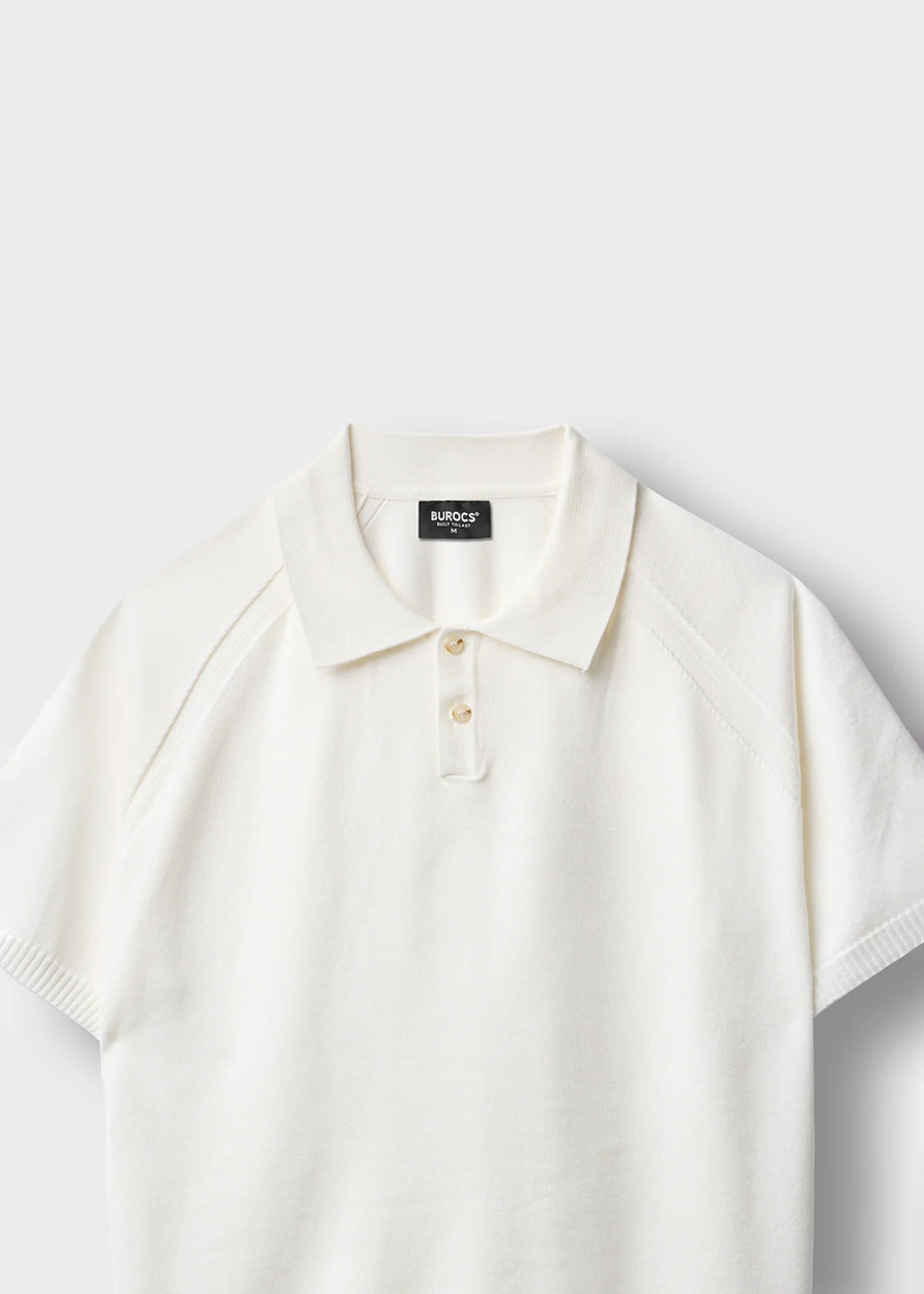 Fine Knit Polo T-Shirt - Image 3