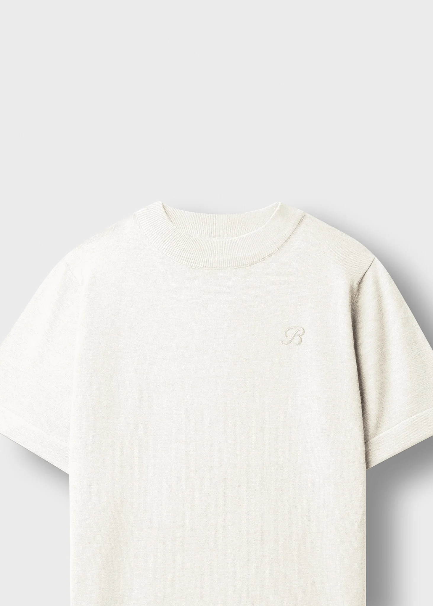 Fine Knit T-Shirt - Image 3