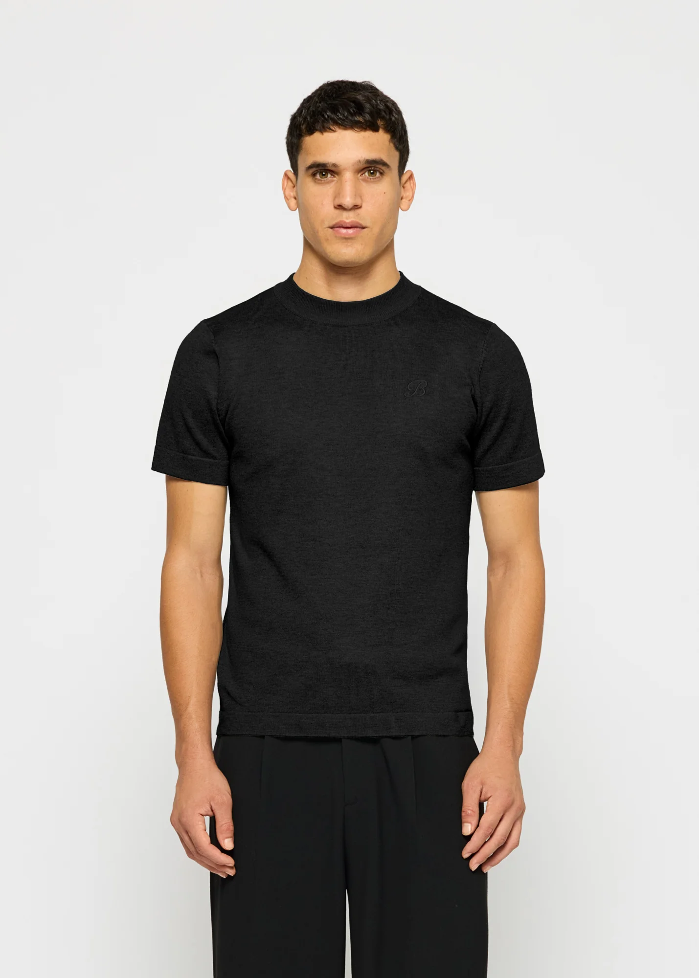 Fine Knit T-Shirt - Image 4