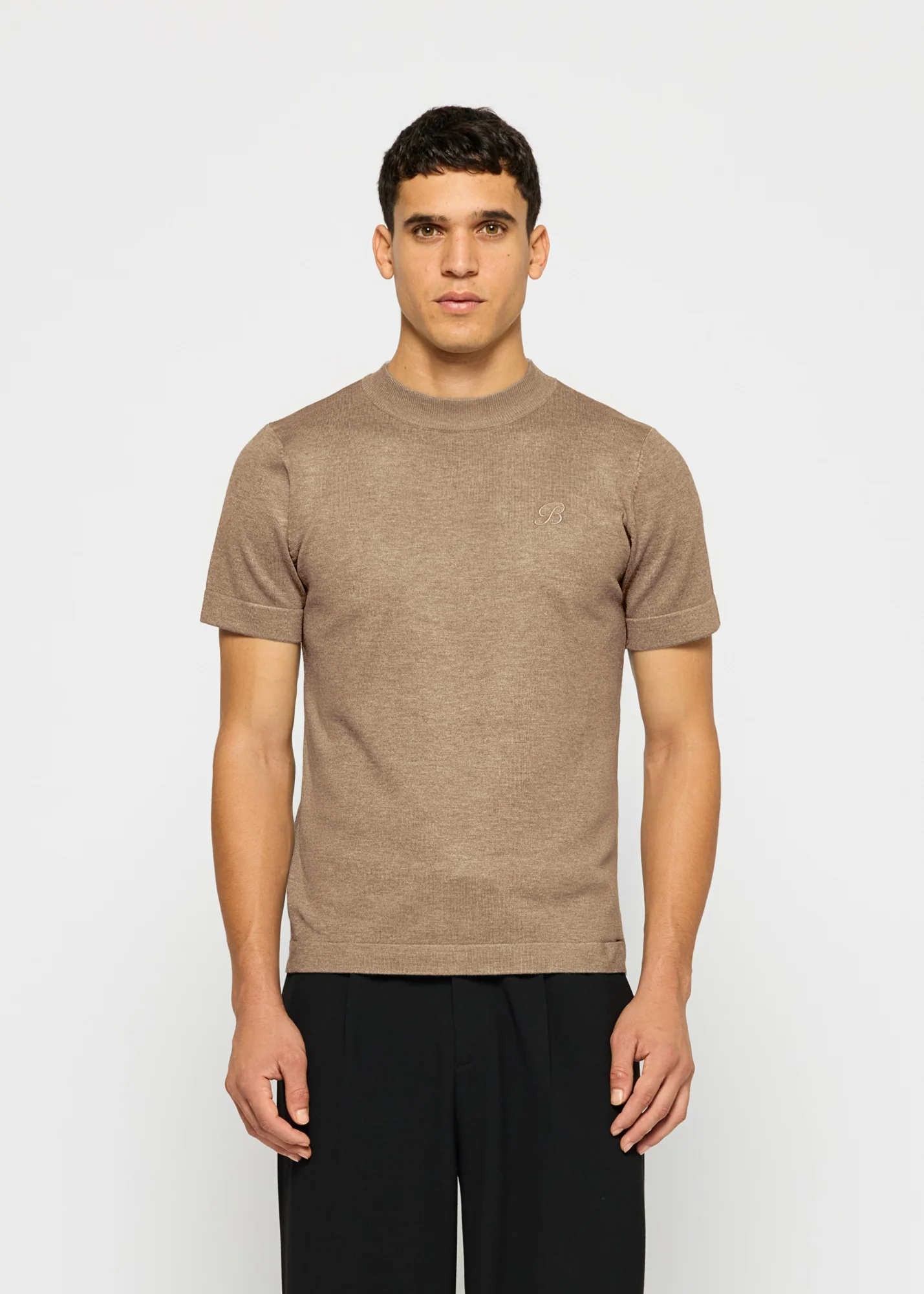 Fine Knit T-Shirt - Image 4