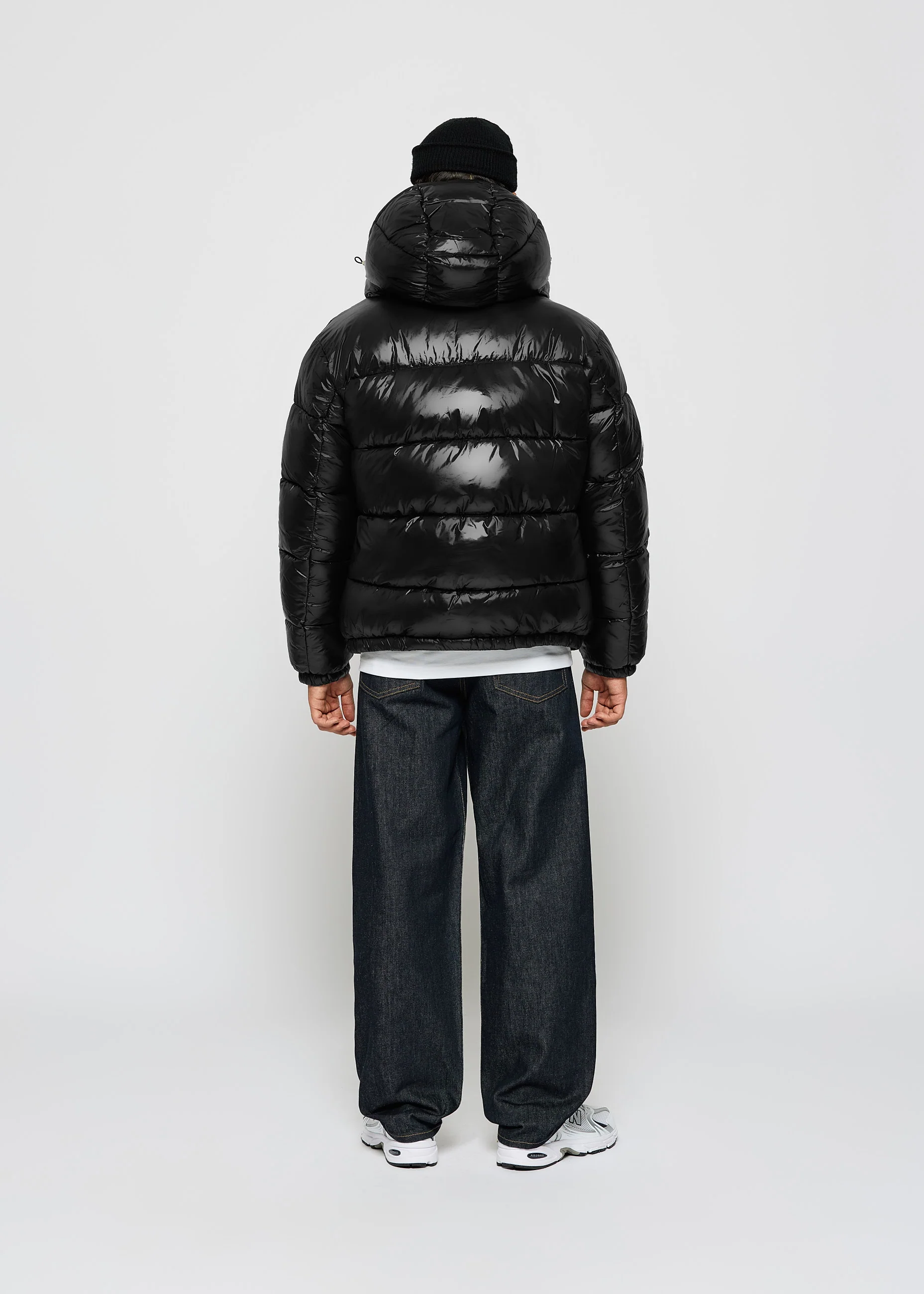 Glossy Puffer Jacket - Image 6