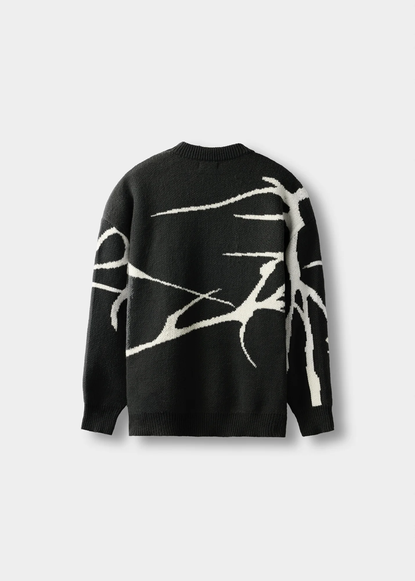 Jacquard Knit Sweater - Image 2