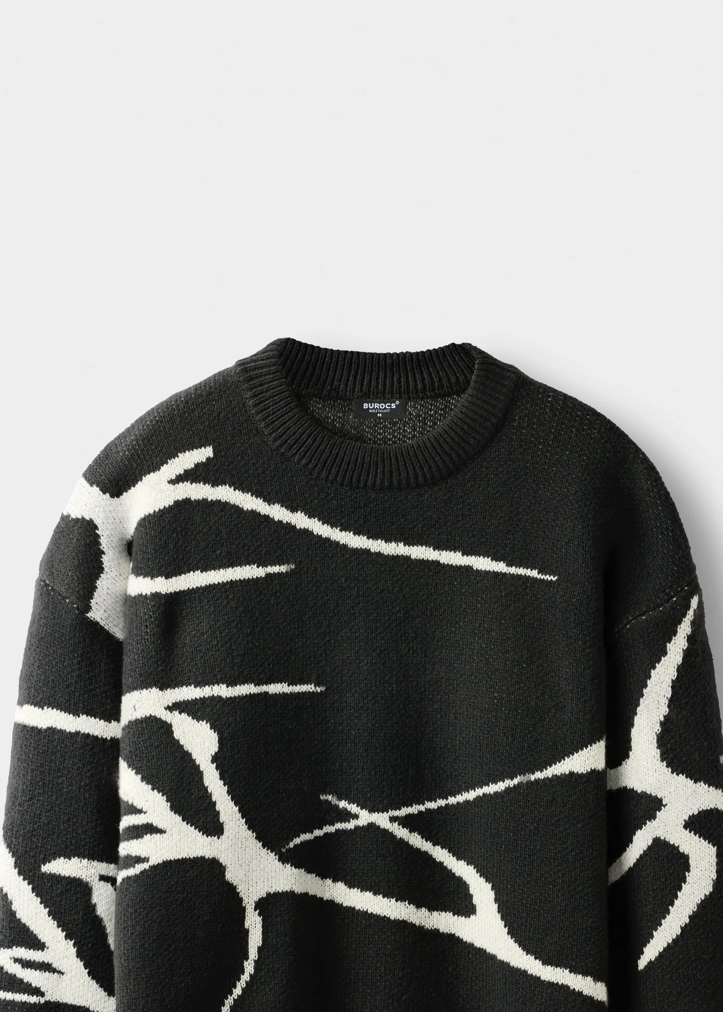 Jacquard Knit Sweater - Image 3