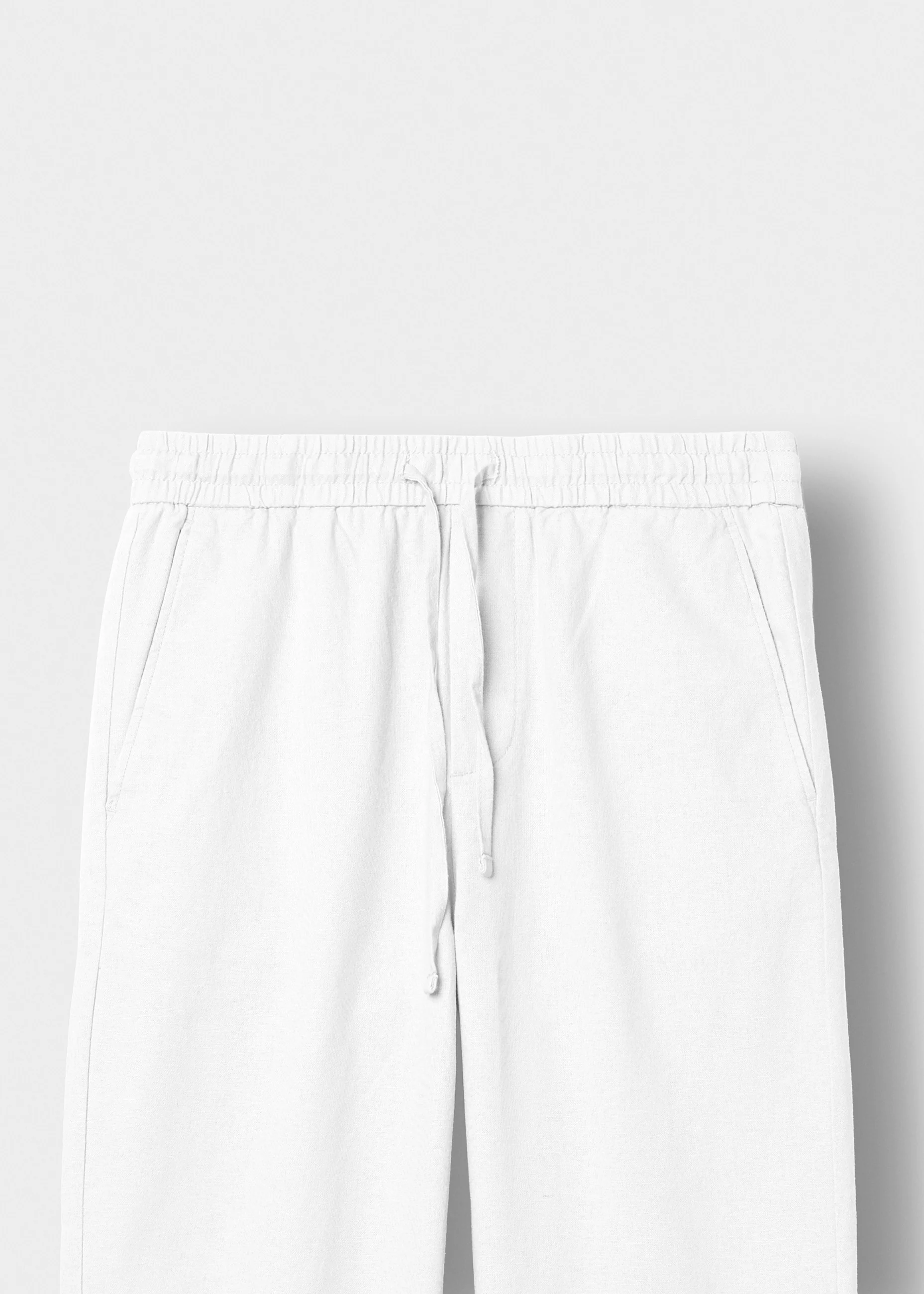 Linen-blend Pants - Image 3