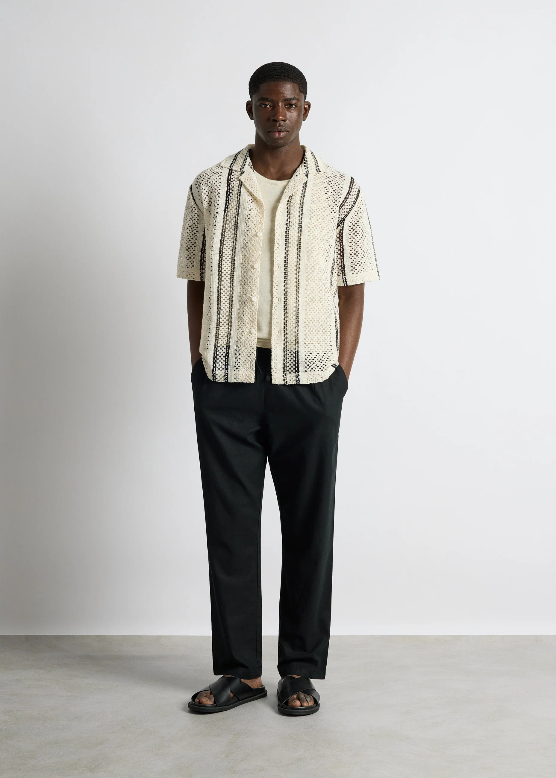 Linen-blend Pants - Image 4