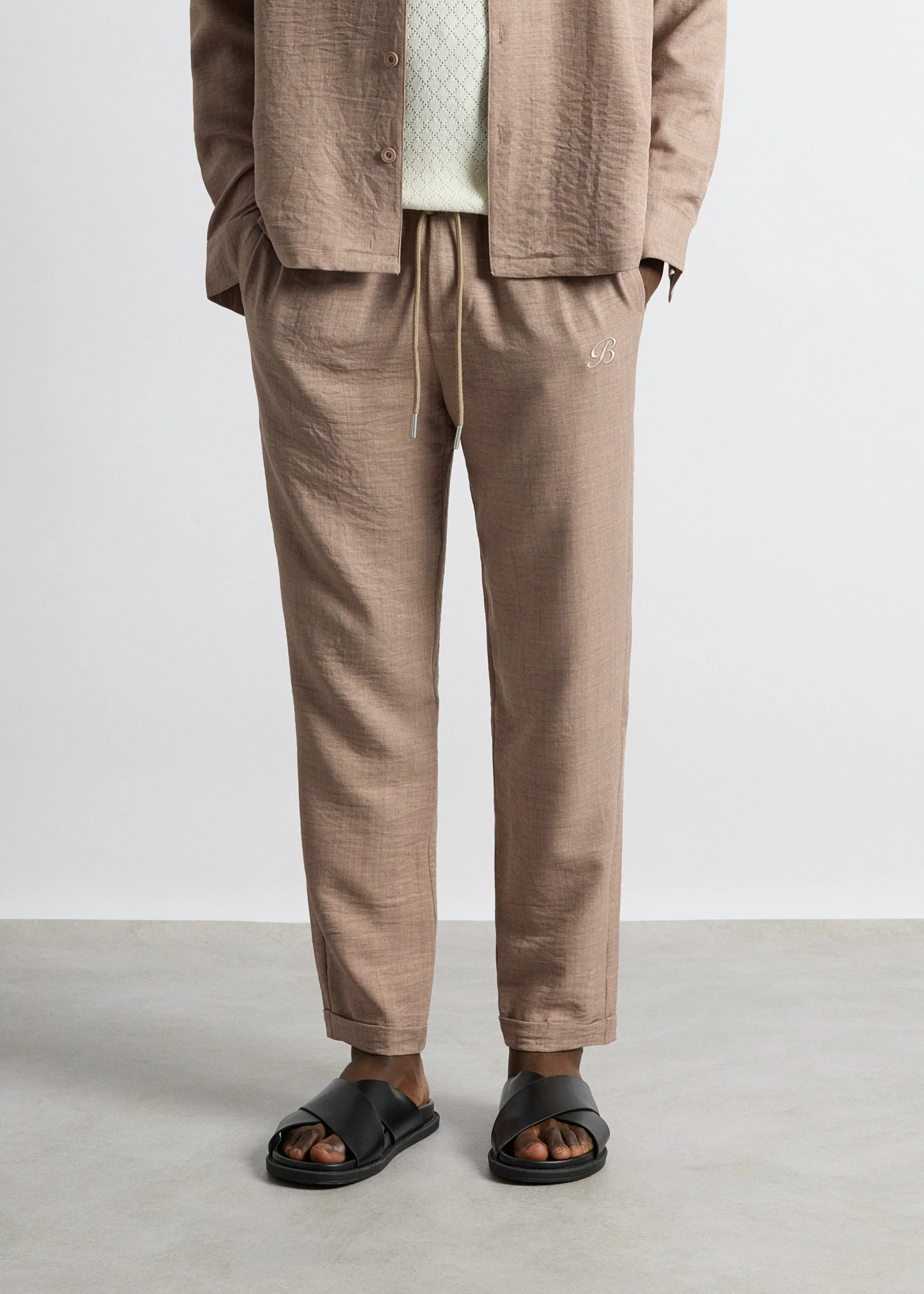 Linen Look Pants - Image 4