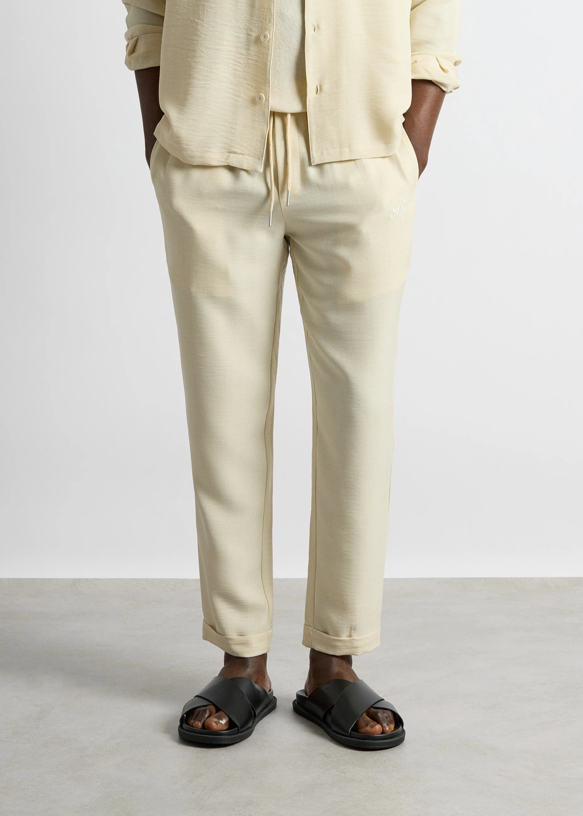 Linen Look Pants - Image 4