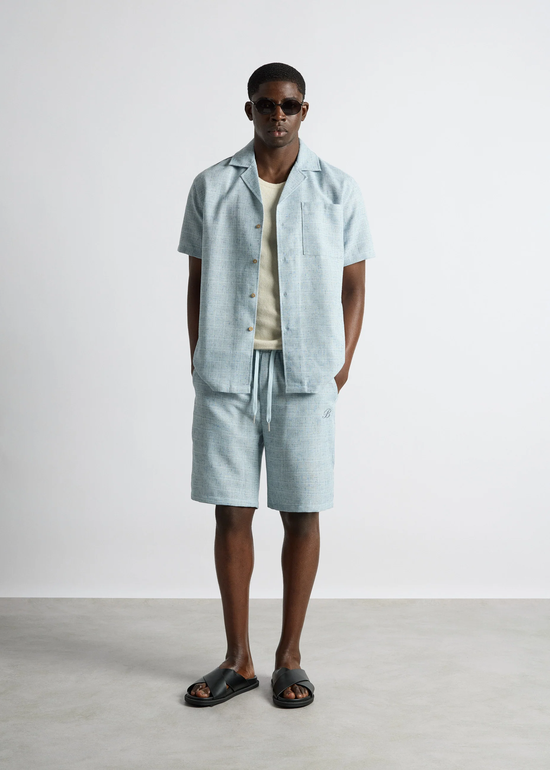 Melange Yarn Shorts - Image 5
