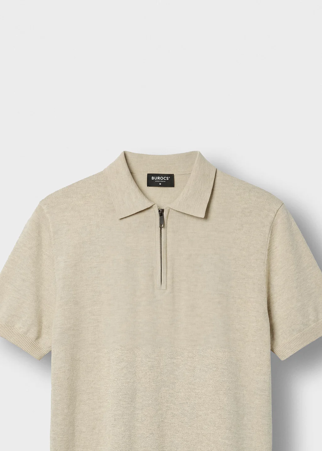 Quarter Zip Polo Shirt - Image 3