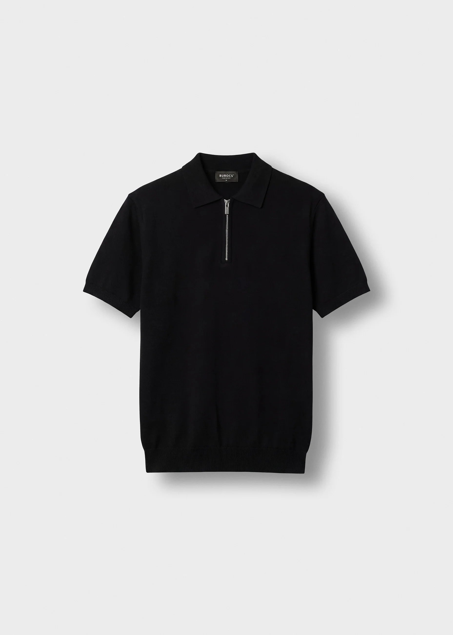 Quarter Zip Polo Shirt