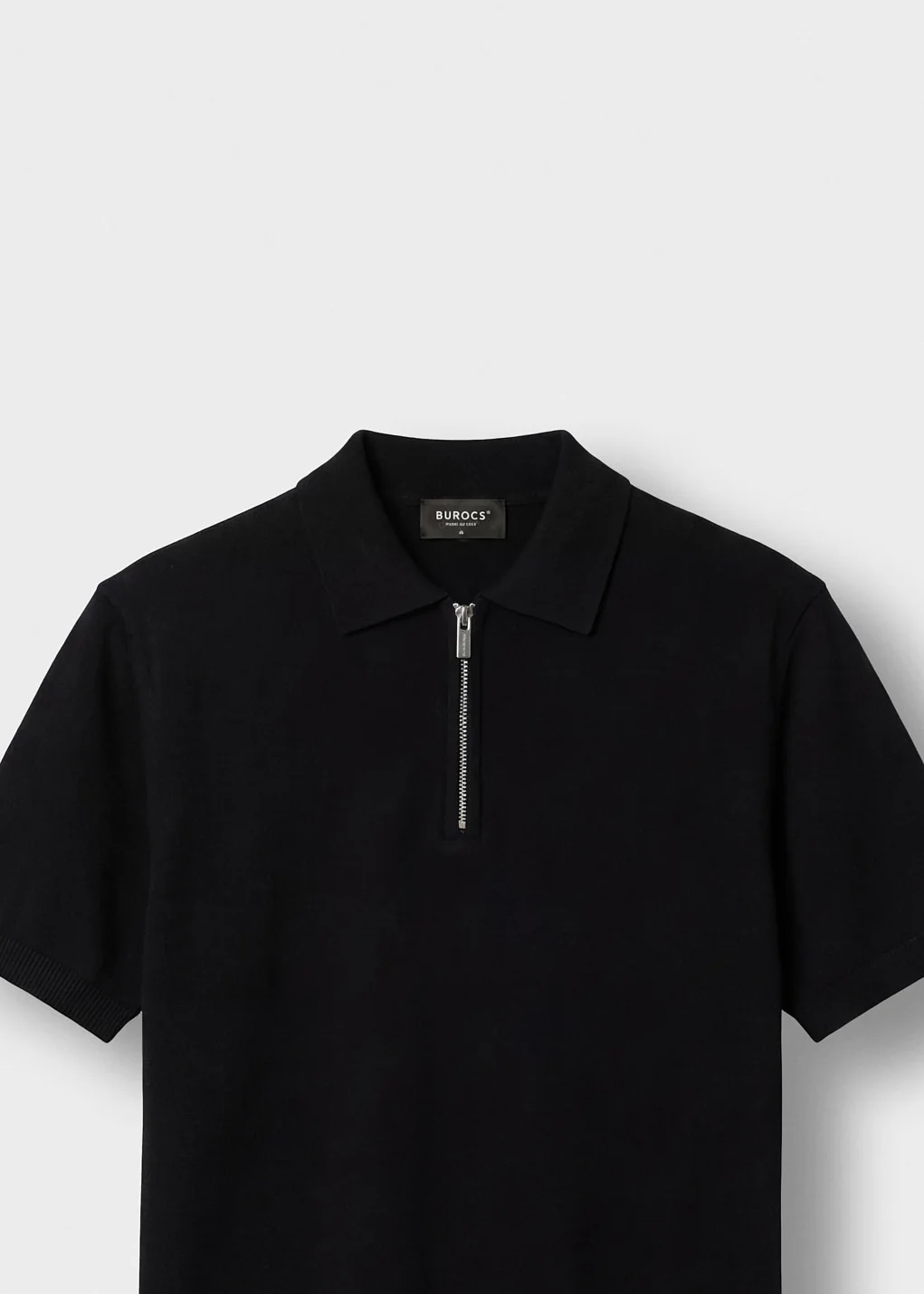 Quarter Zip Polo Shirt - Image 3