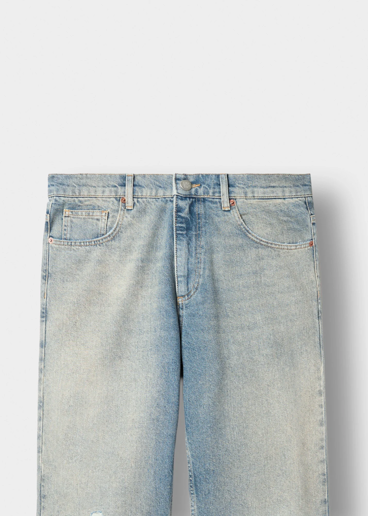 Ripped John Straight Jeans - Image 3