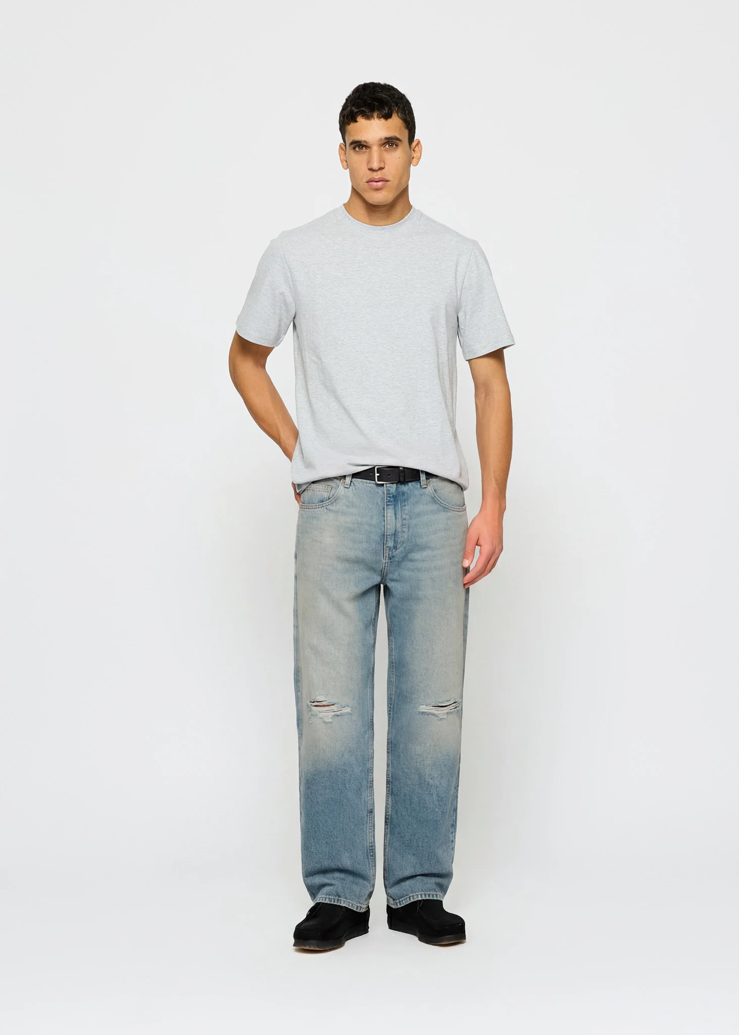 Ripped John Straight Jeans - Image 4