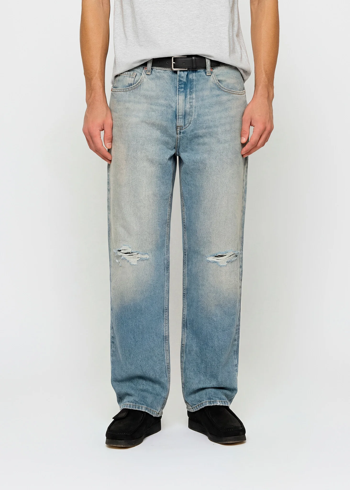 Ripped John Straight Jeans - Image 5