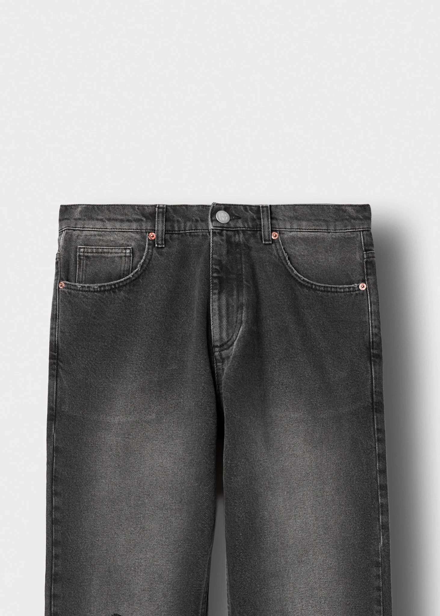 Ripped John Straight Jeans - Image 3