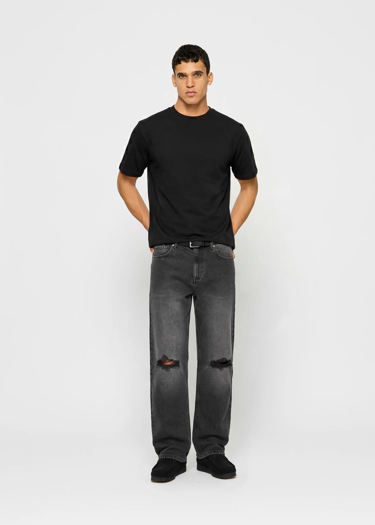 Ripped John Straight Jeans - Image 4