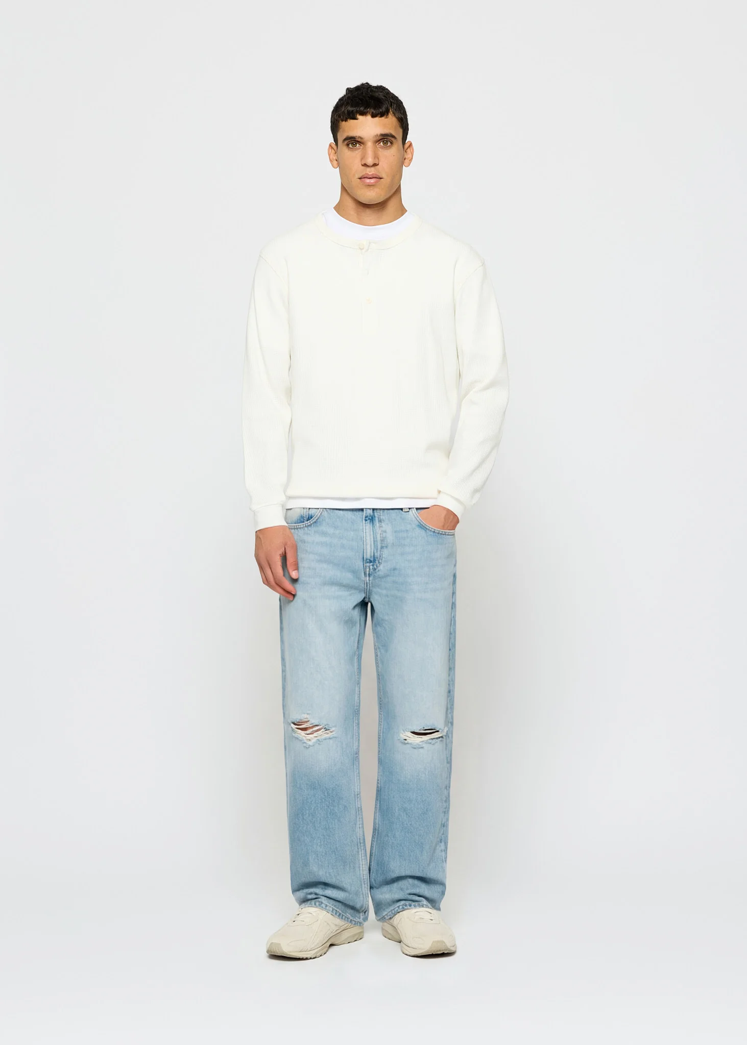 Ripped John Straight Jeans - Image 4