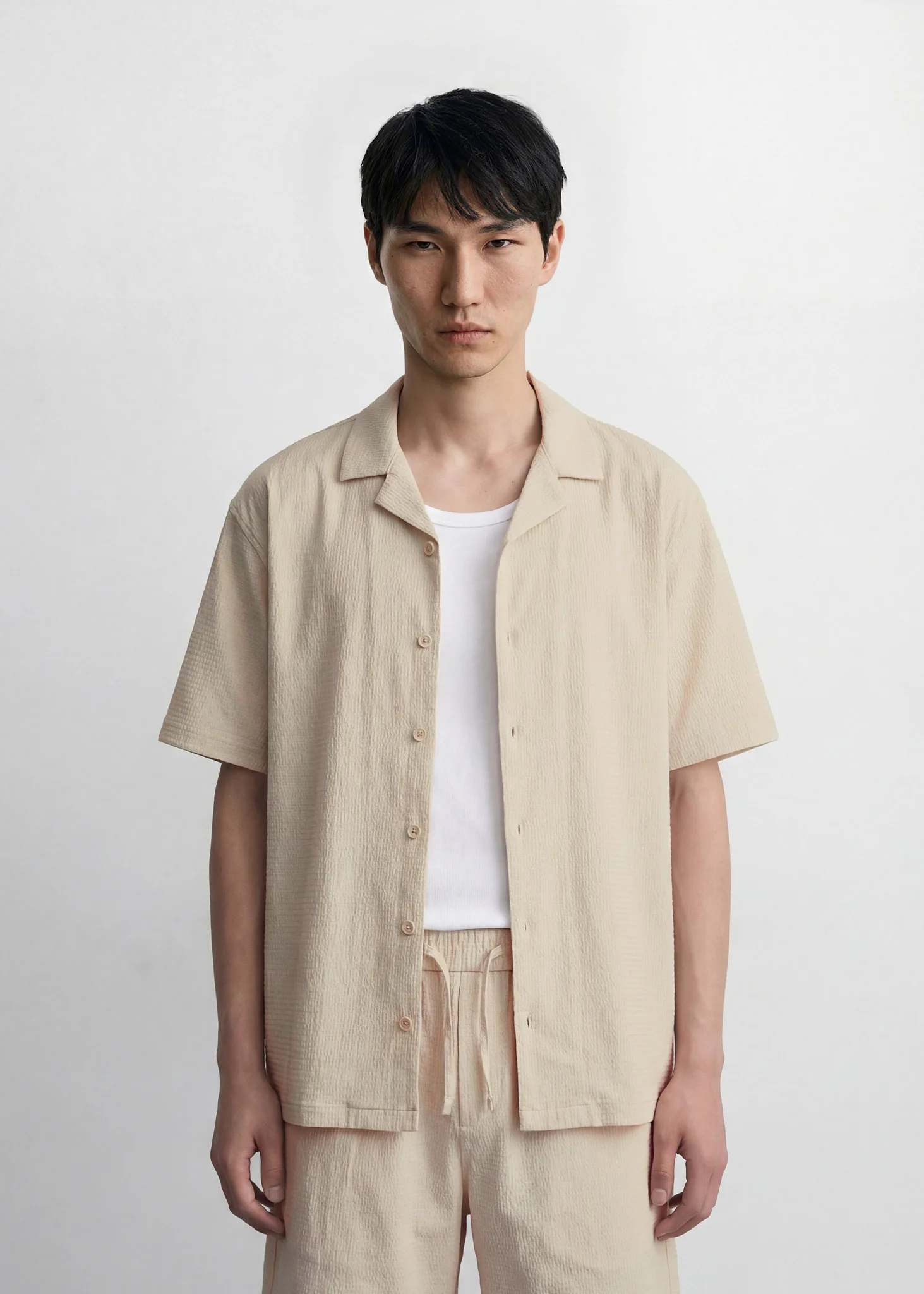 Solid Seersucker Shirt - Image 4