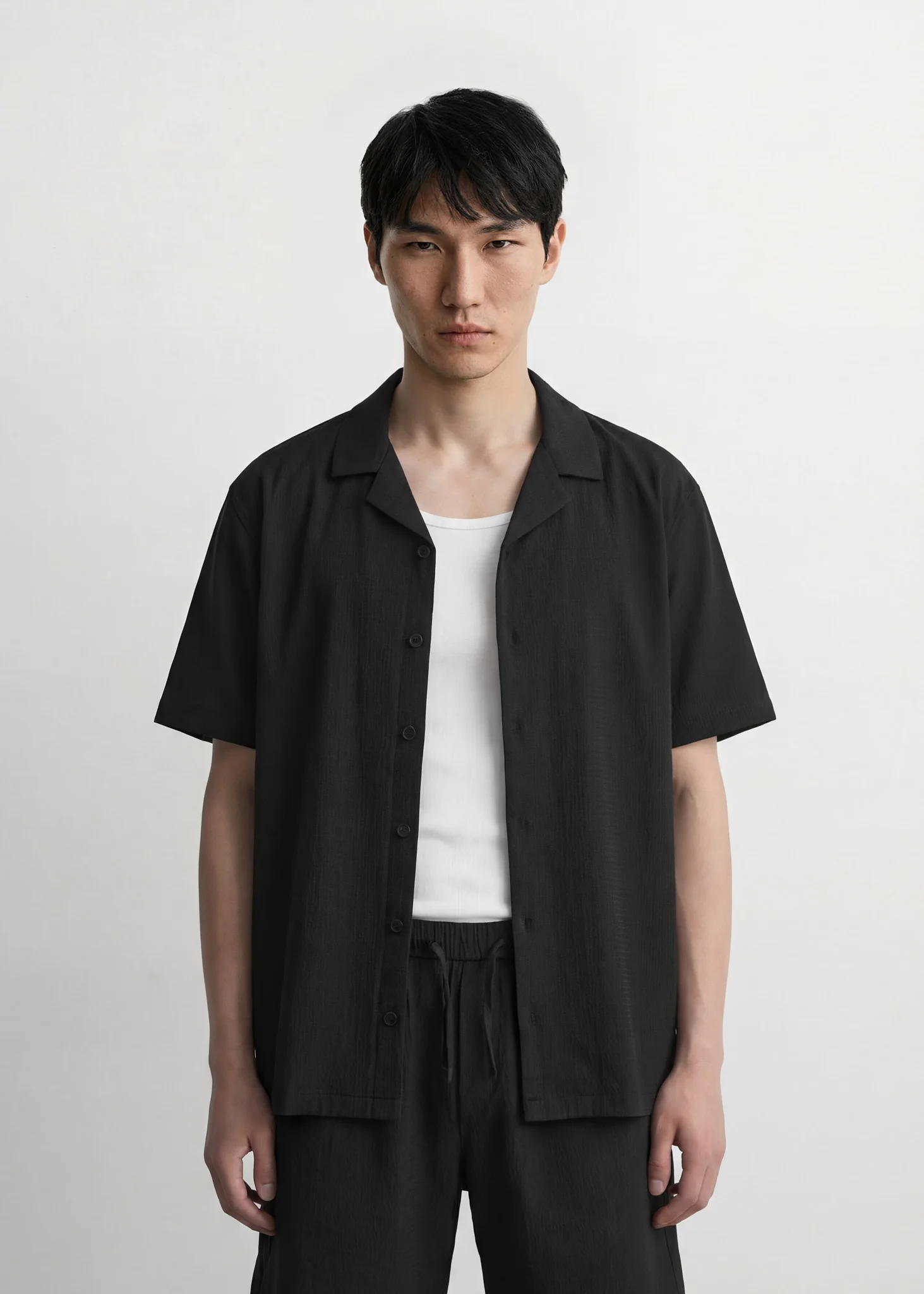 Solid Seersucker Shirt - Image 4