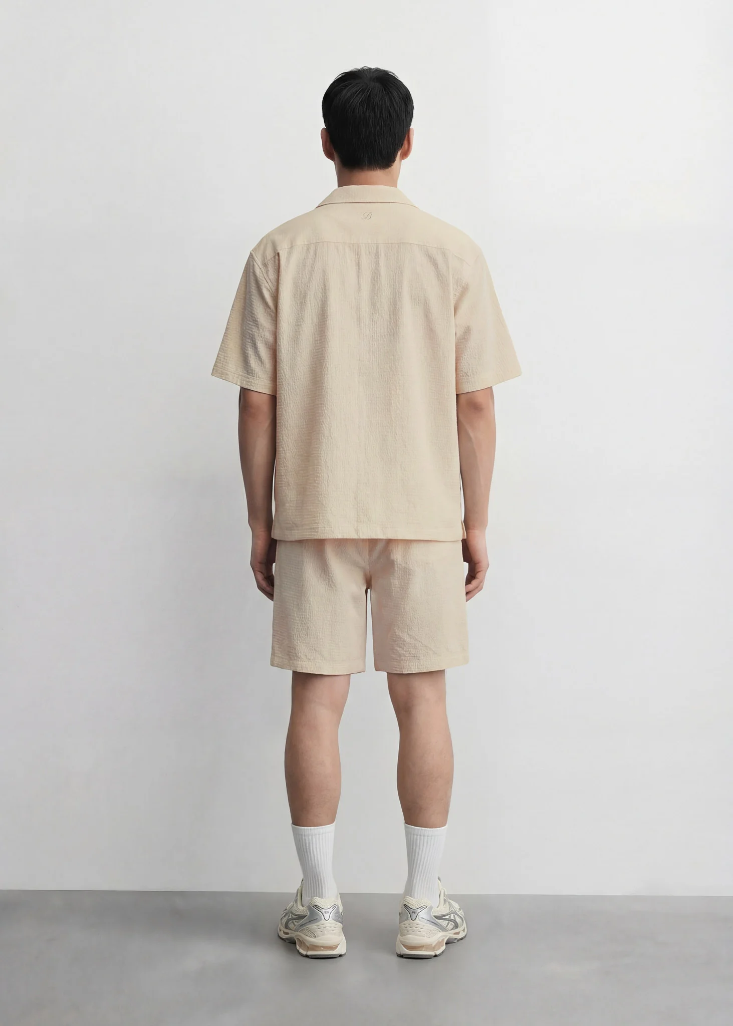 Solid Seersucker Shorts - Image 5