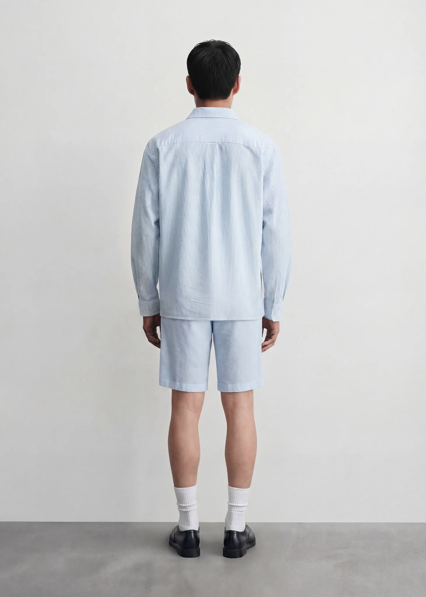 Striped Seersucker Shorts - Image 6