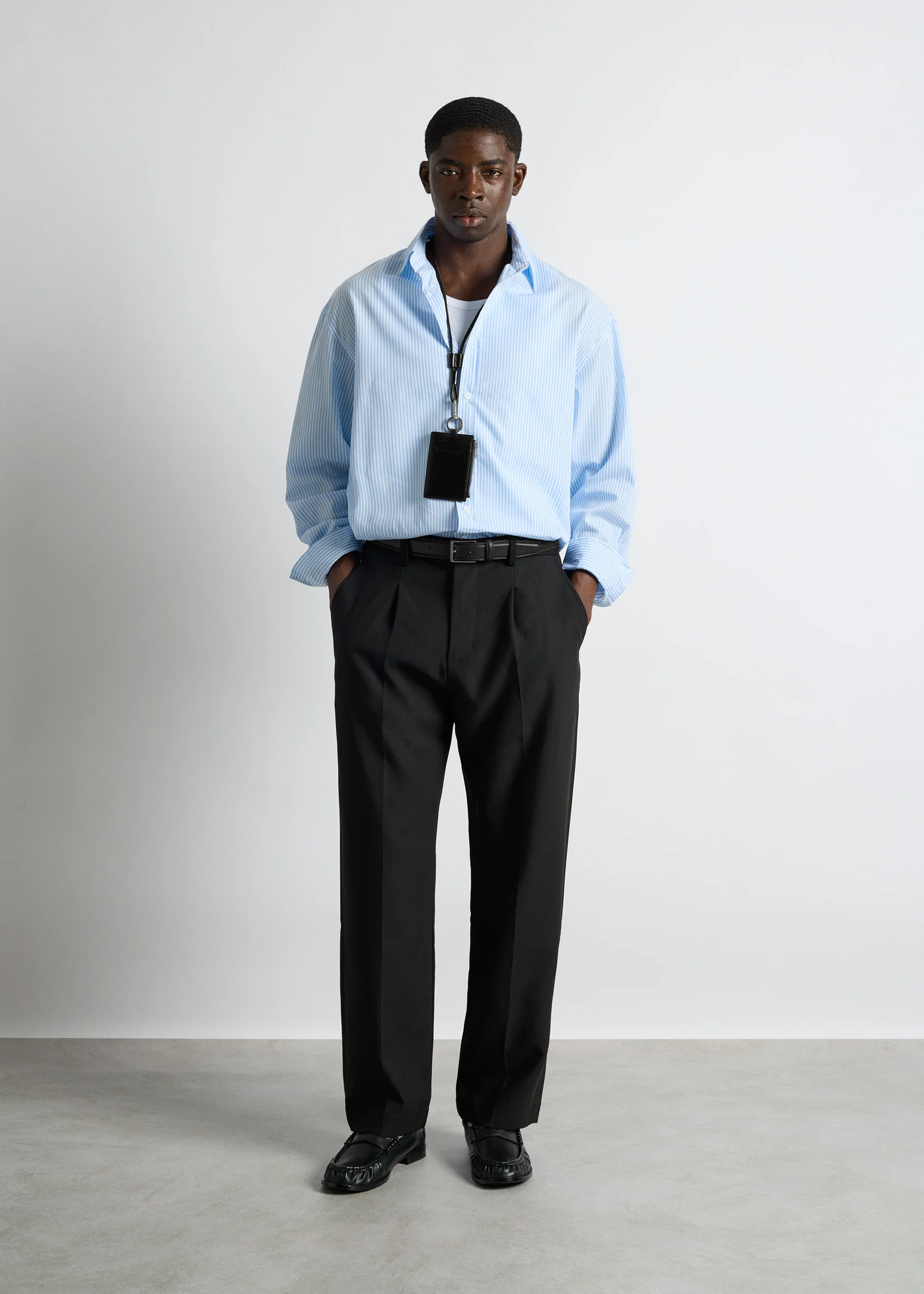 Straight Tailored Pants - Image 4