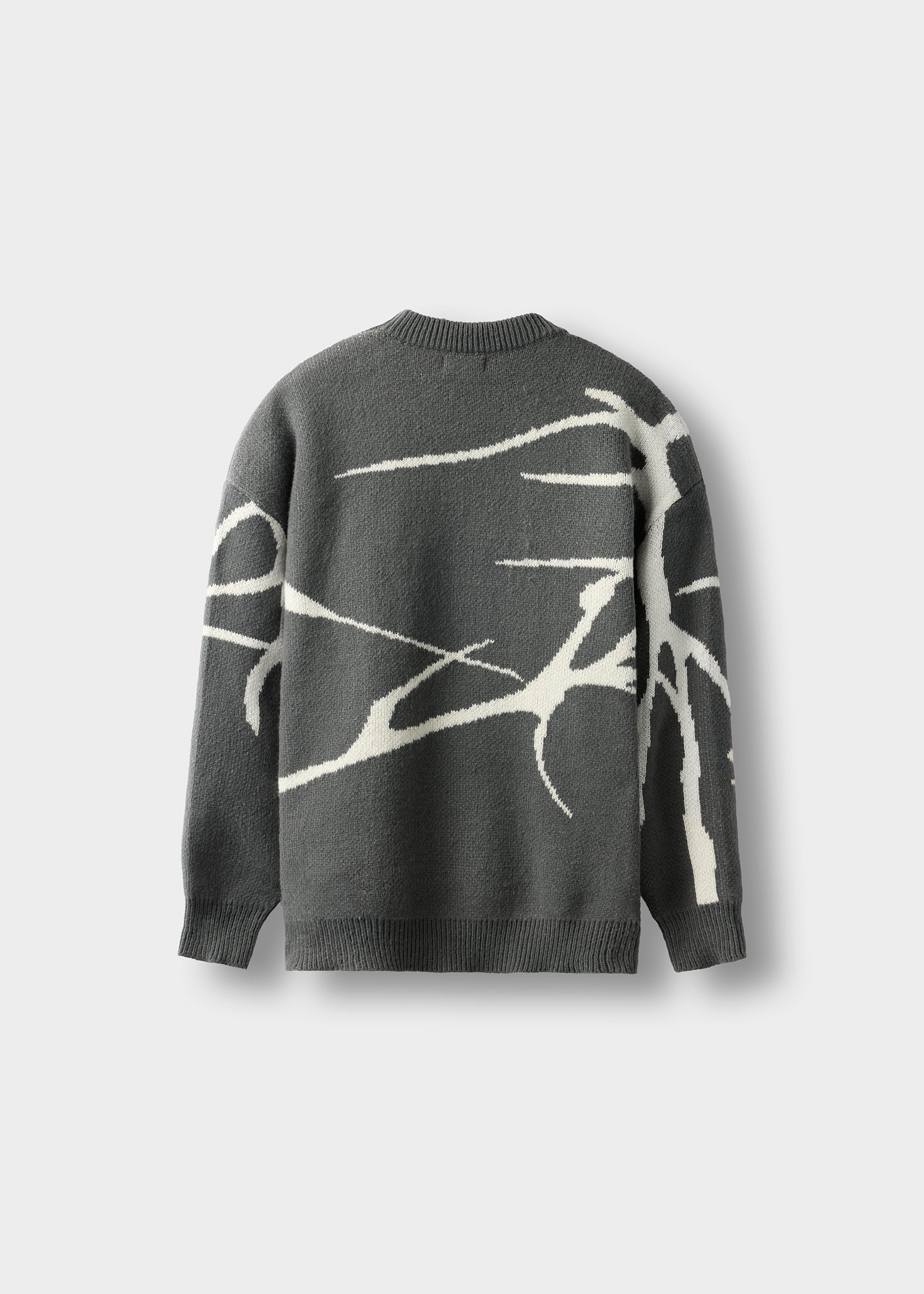 Jacquard Knit Sweater - Image 2