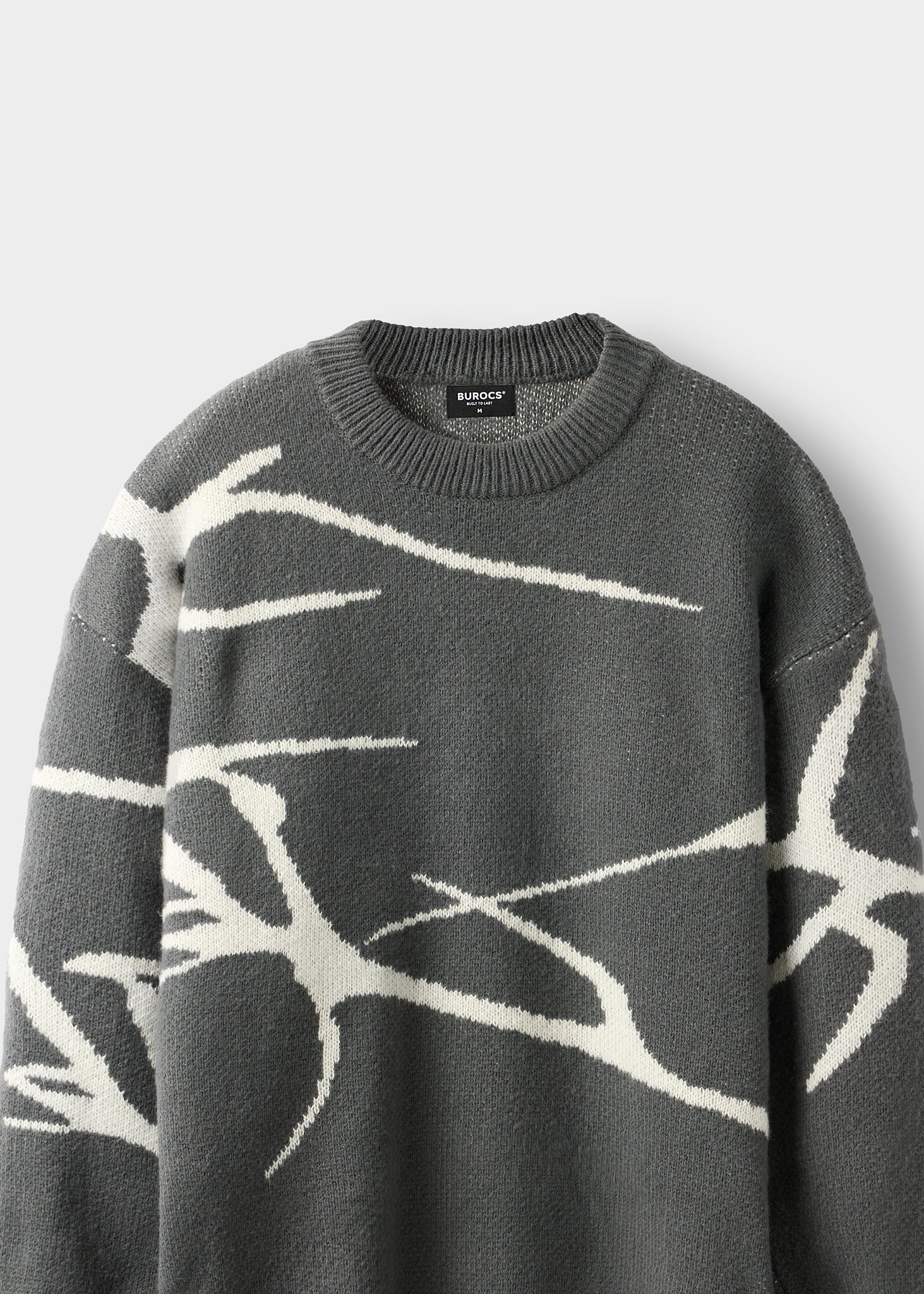 Jacquard Knit Sweater - Image 3
