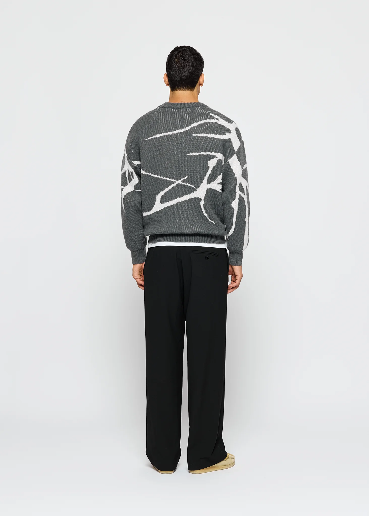 Jacquard Knit Sweater - Image 6