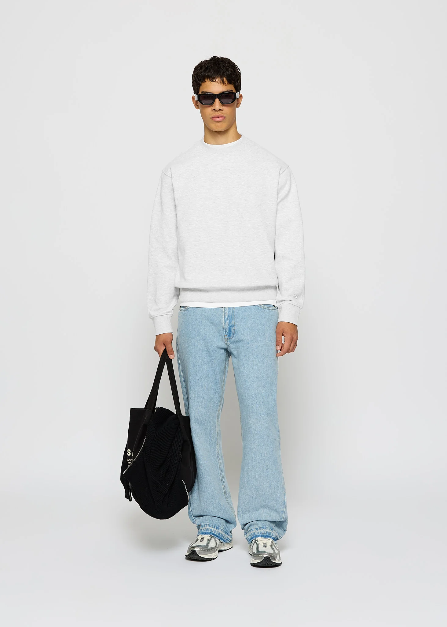 Tony Flared Open Hem Jeans - Image 5
