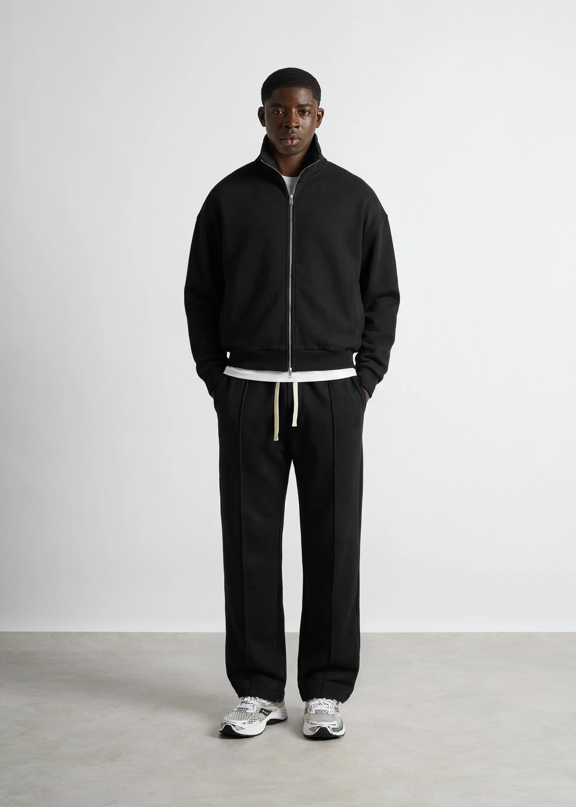 Wide Leg Seam Sweatpants - Image 5